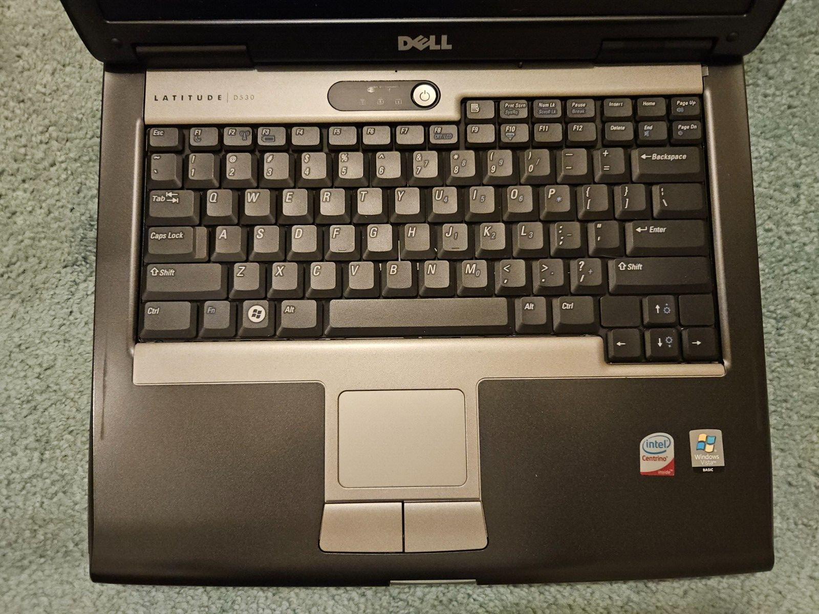 Retro Dell Latitude D530 Laptop Intel Centrino | Great Condition! | Untested