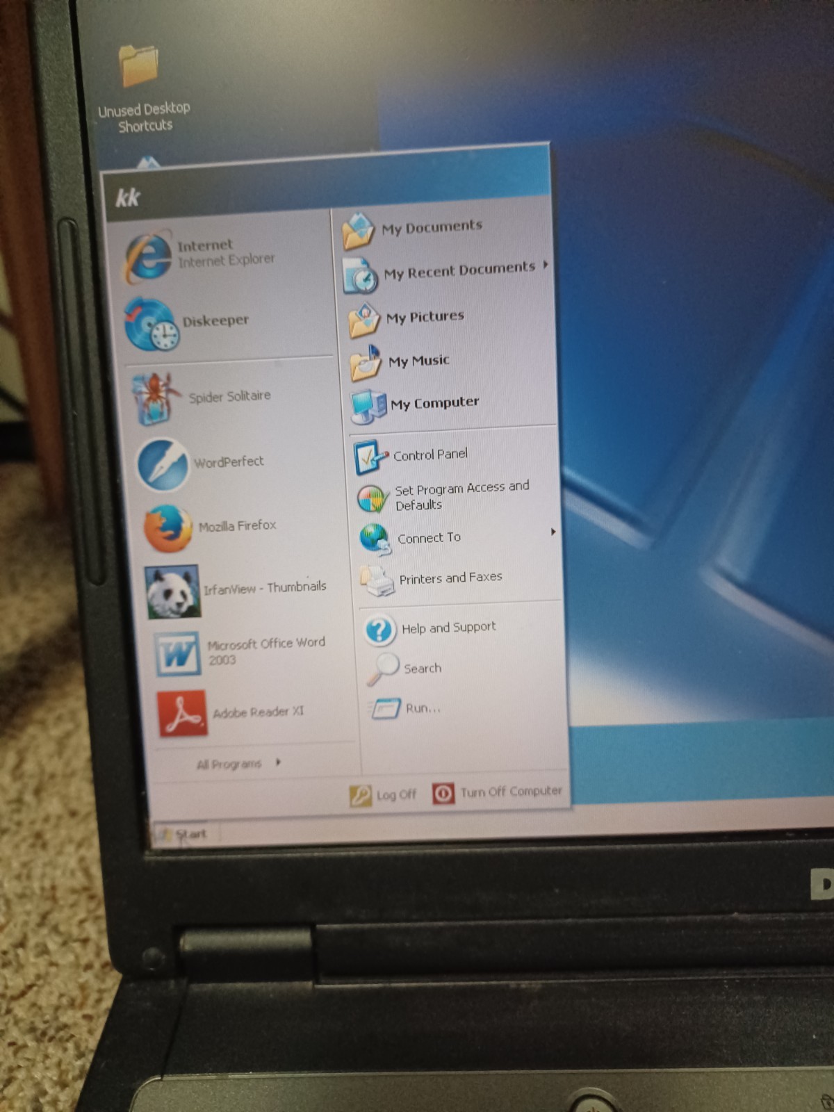 Vintage Dell Inspiron B130 Laptop M 1.60GHz 2GB RAM 36GB Win XP – Works Well