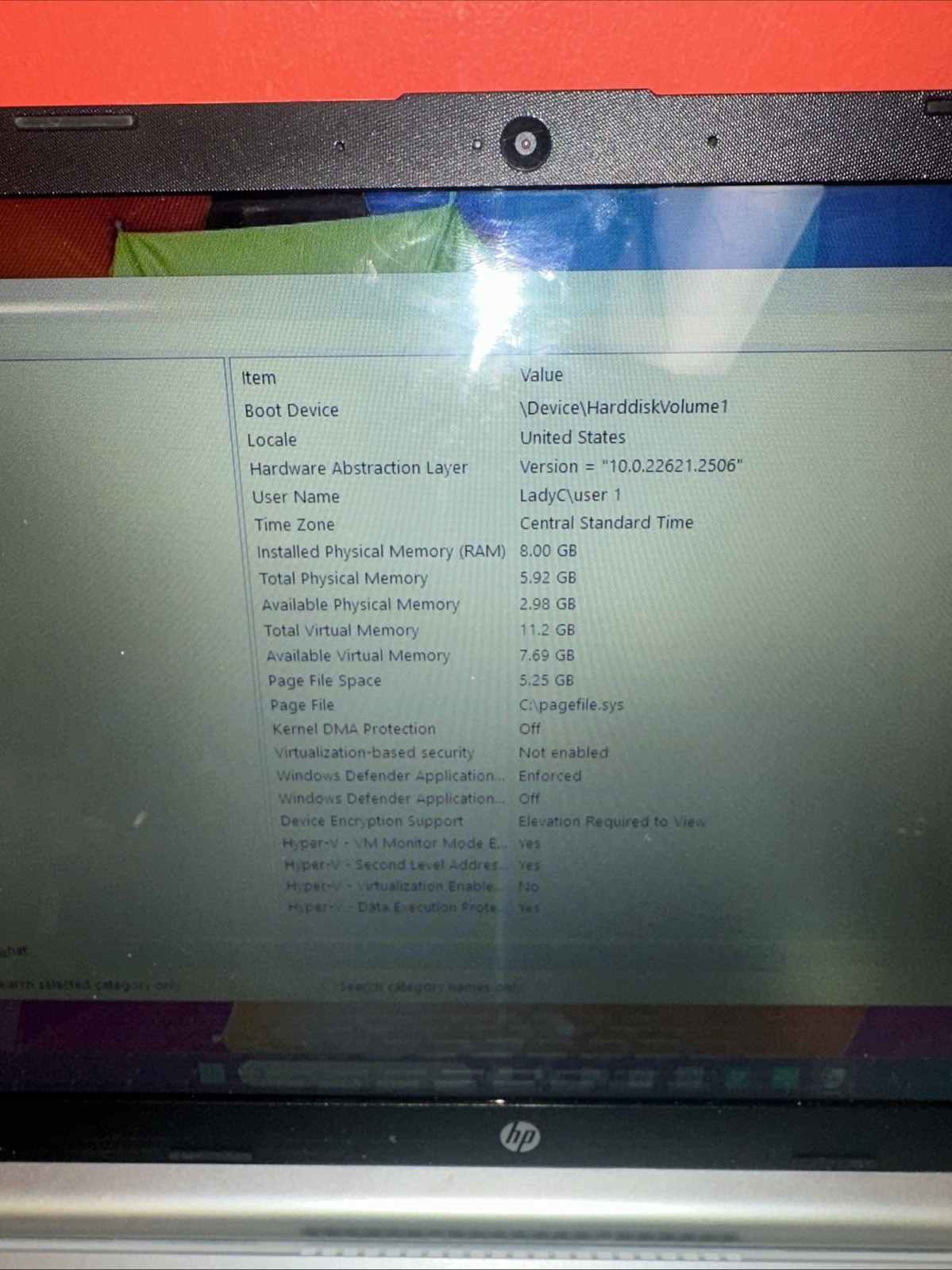 HP 15-ef1001ds 15.6″ Laptop AMD Athlon Gold 3150U (2.40 GHz) 8 GB Memory!