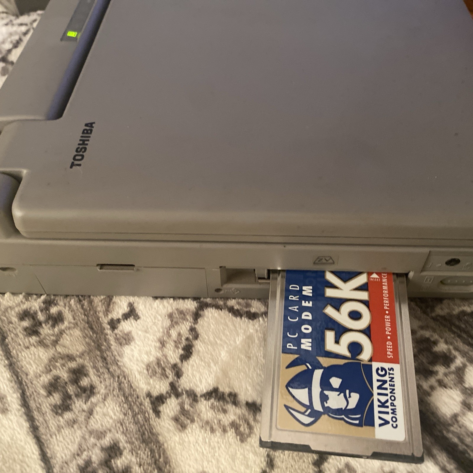 Vintage Toshiba Satellite Pro 430CDT Intel windows 95 + FDD attachment case