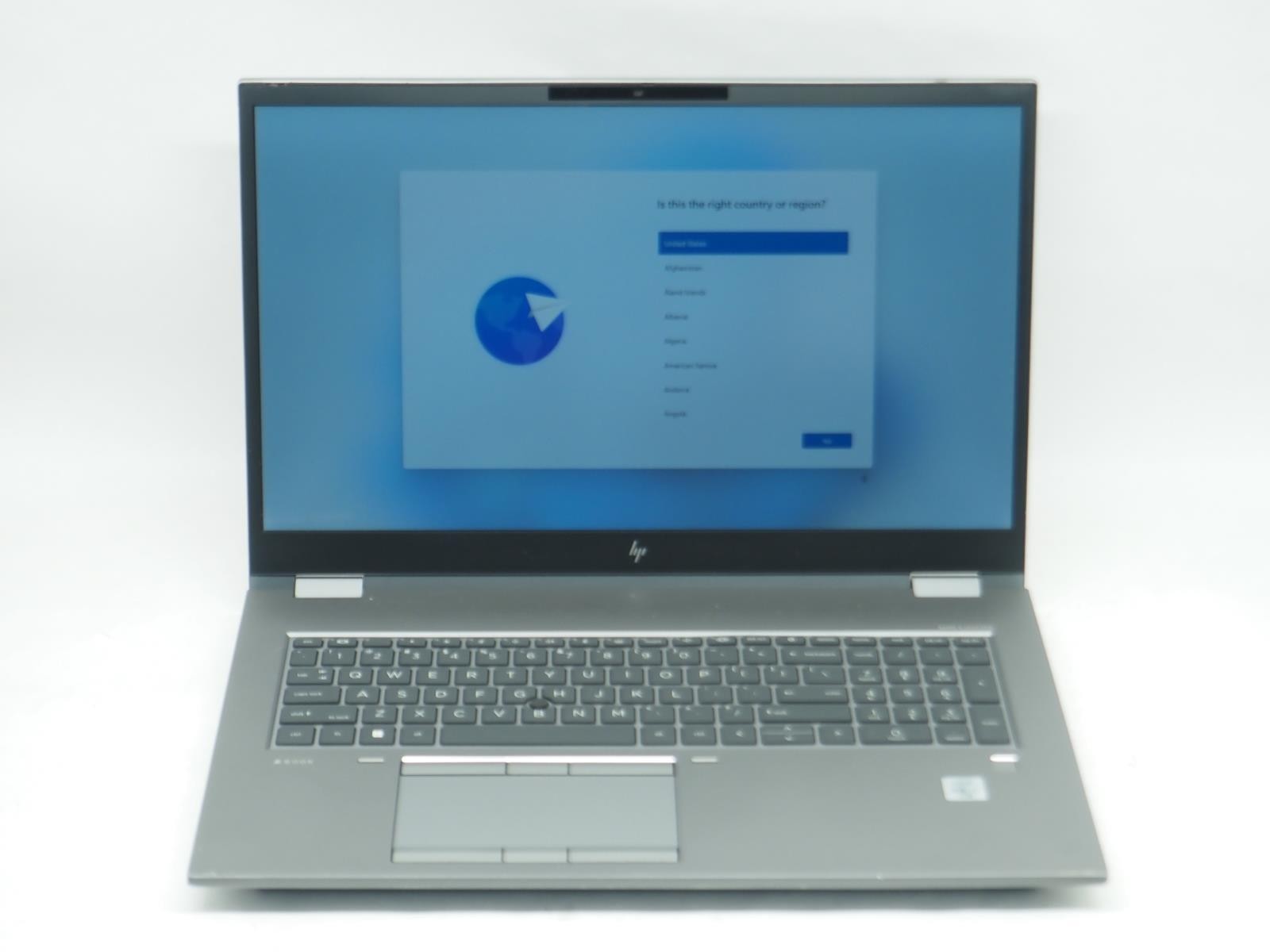 HP ZBOOK FURY 17 G7 Intel Core i7-10850H 2.70GHz 32GB RAM 512GB NVMe Grade B