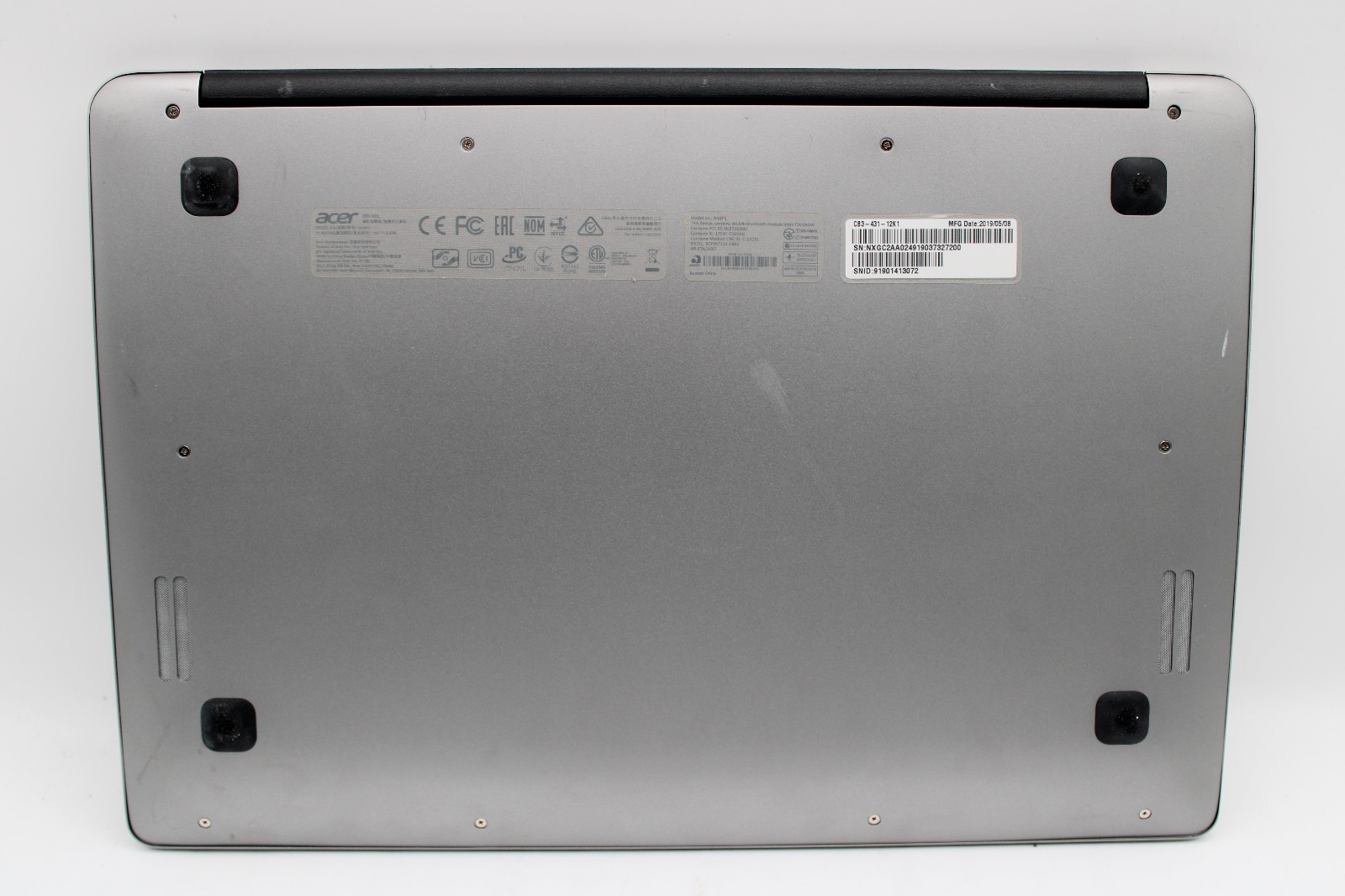 Acer Chromebook 14 N16P1 _ Atom x5-E8000 @ 1.04 _ 4GB / 32GB _ ChromeOS _ No AC