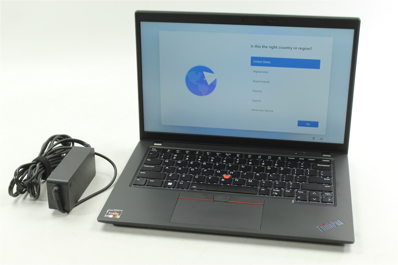 Lenovo ThinkPad L14 Gen 4 14″ Ryzen 5 Pro 7530U 2.0GHz 256GB SSD 16GB RAM W11H