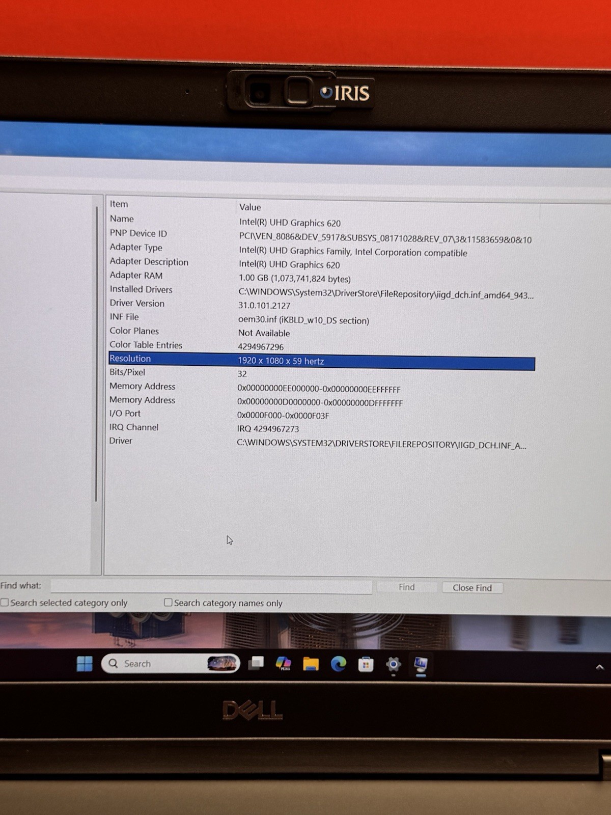 Dell Latitude 5590 15.6″ 8th i5 1.7GHz 8GBRAM 256GB SSD Windows 11pro