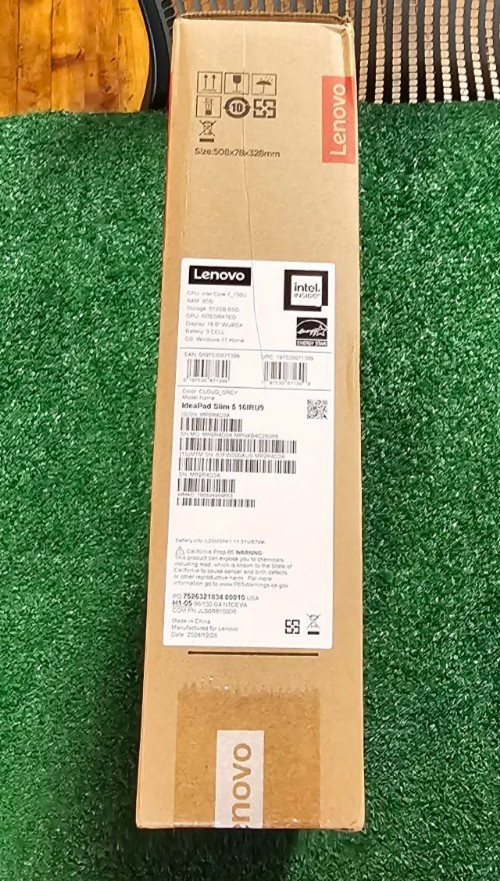 Lenovo IdeaPad Slim 5 16IRU9 16in Intel Core 7 150U 1.8GHz 8GB RAM 512GB W.11 H