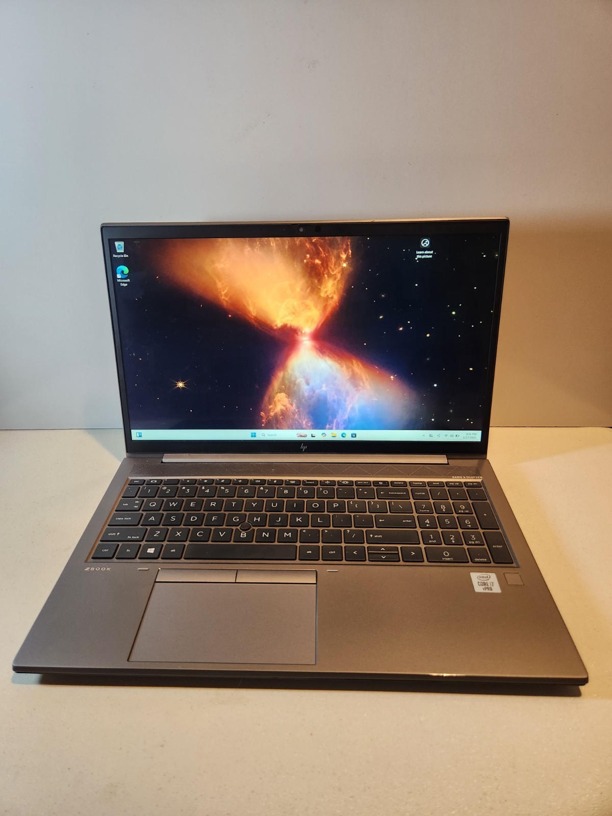 HP ZBook Firefly 15 G7 i7 10810U 16GB 512GB SSD Touch Win 11 Pro Fingerprint