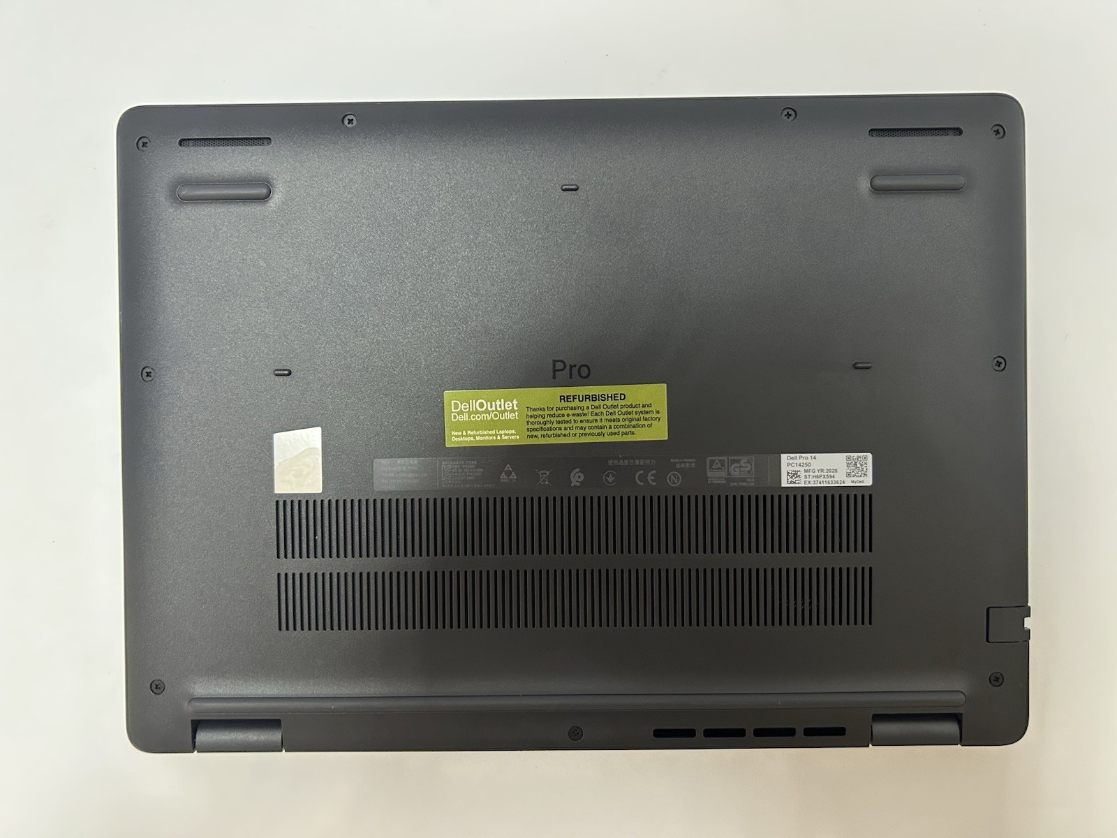 Dell Pro 14 PC14250 14″ Intel Ultra 5 120U@1.4GHz, 16GB RAM, 512GB SSD, W11 Pro