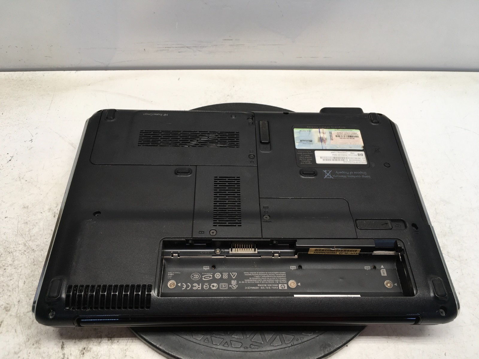 HP Pavilion DV4-1540US Intel Core 2 Duo T6600 2.2GHz 4 GB NO HDD
