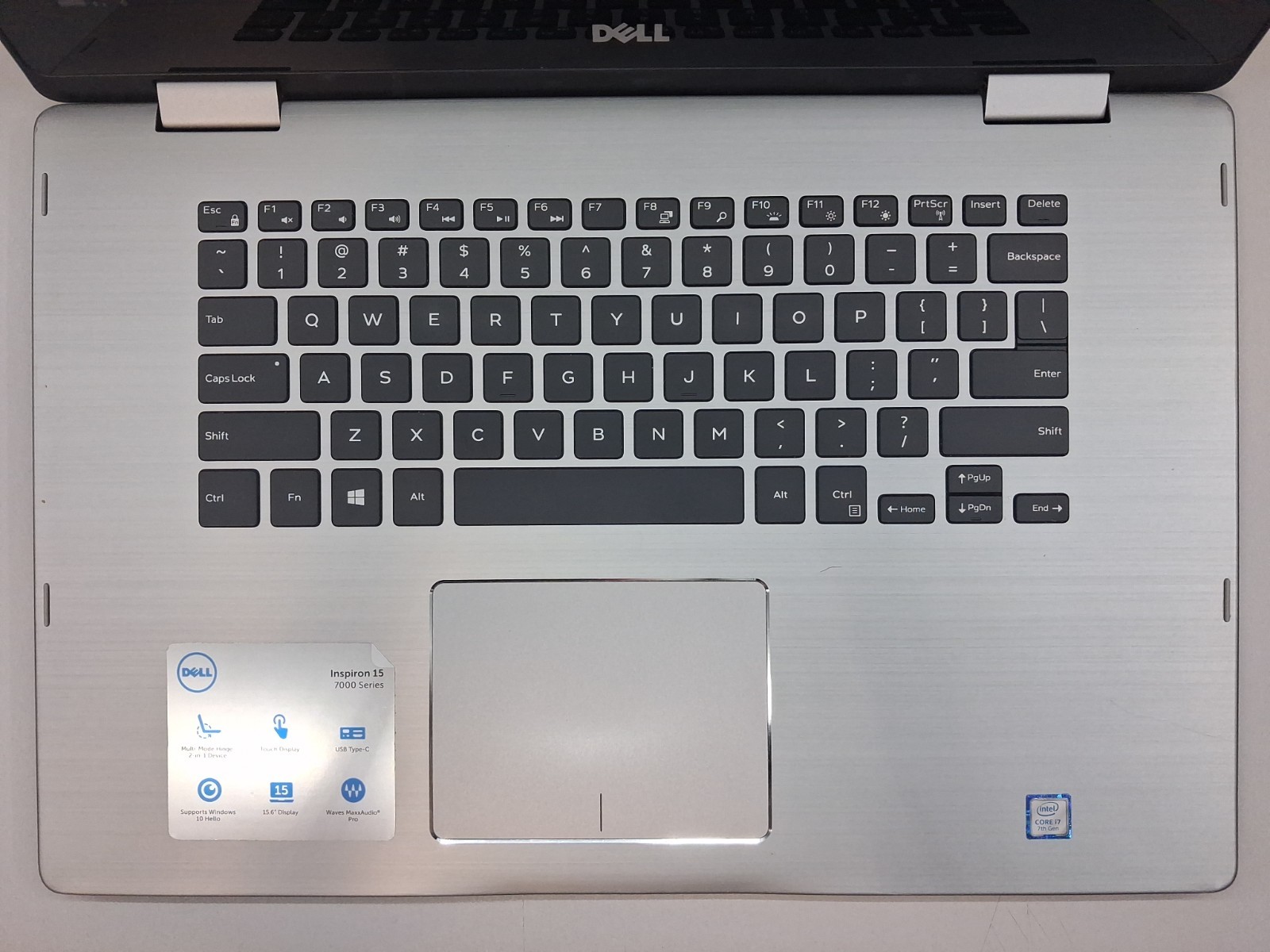 Dell Inspiron 7579 15.6″ FHD 2-in-1 i7-7500U 2.7GHz 8GB RAM 512GB M.2 W11H READ