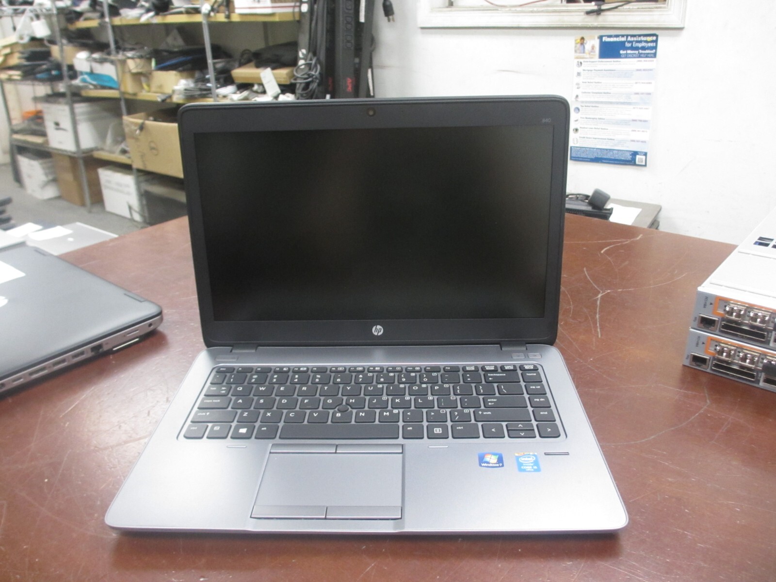 HP EliteBook 840 G2 14″ i5-5300U 2.30GHz 8GB 256GB SSD Laptop w/ AC [NO OS]