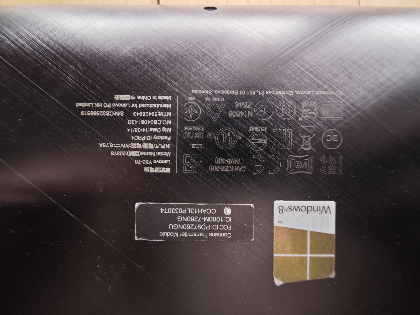 Lenovo Y50-70 i7-4700HQ Parts Only