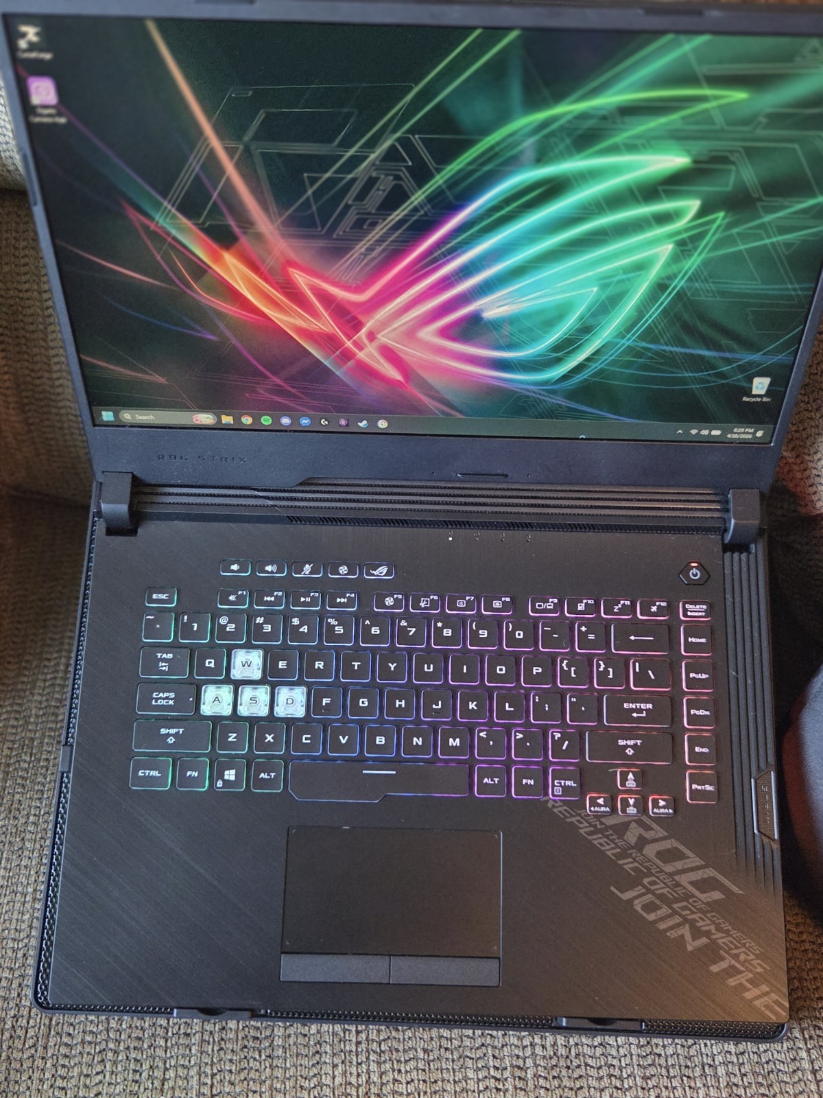 Asus ROG Strix G15 15 2021 Laptop I 15.6″ IPS 240Hz 3ms RTX 2060