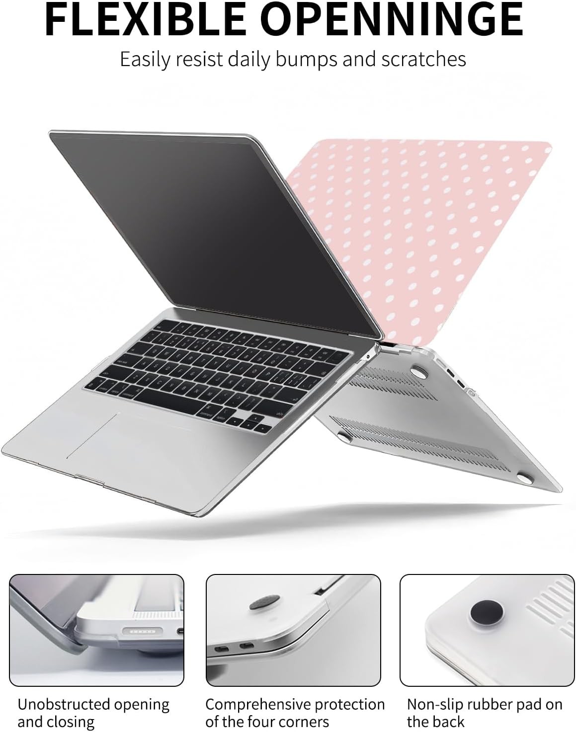 MacBook Air 15inch Case 2026 2025-2023 Release M5 A3448 M4 A3241 M3 A3114 M2 A29