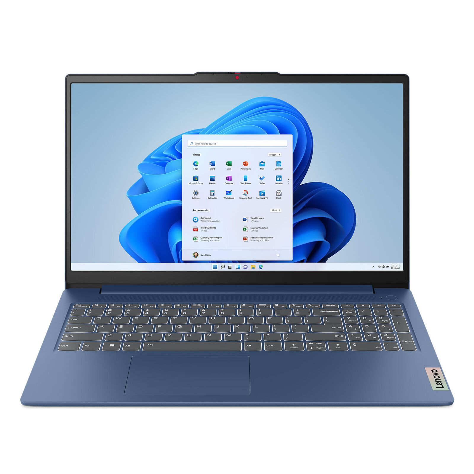 Lenovo IdeaPad Slim 3 15ABR8 15.6″ (512GB SSD, AMD Ryzen 5 7000 Series, 4.50…