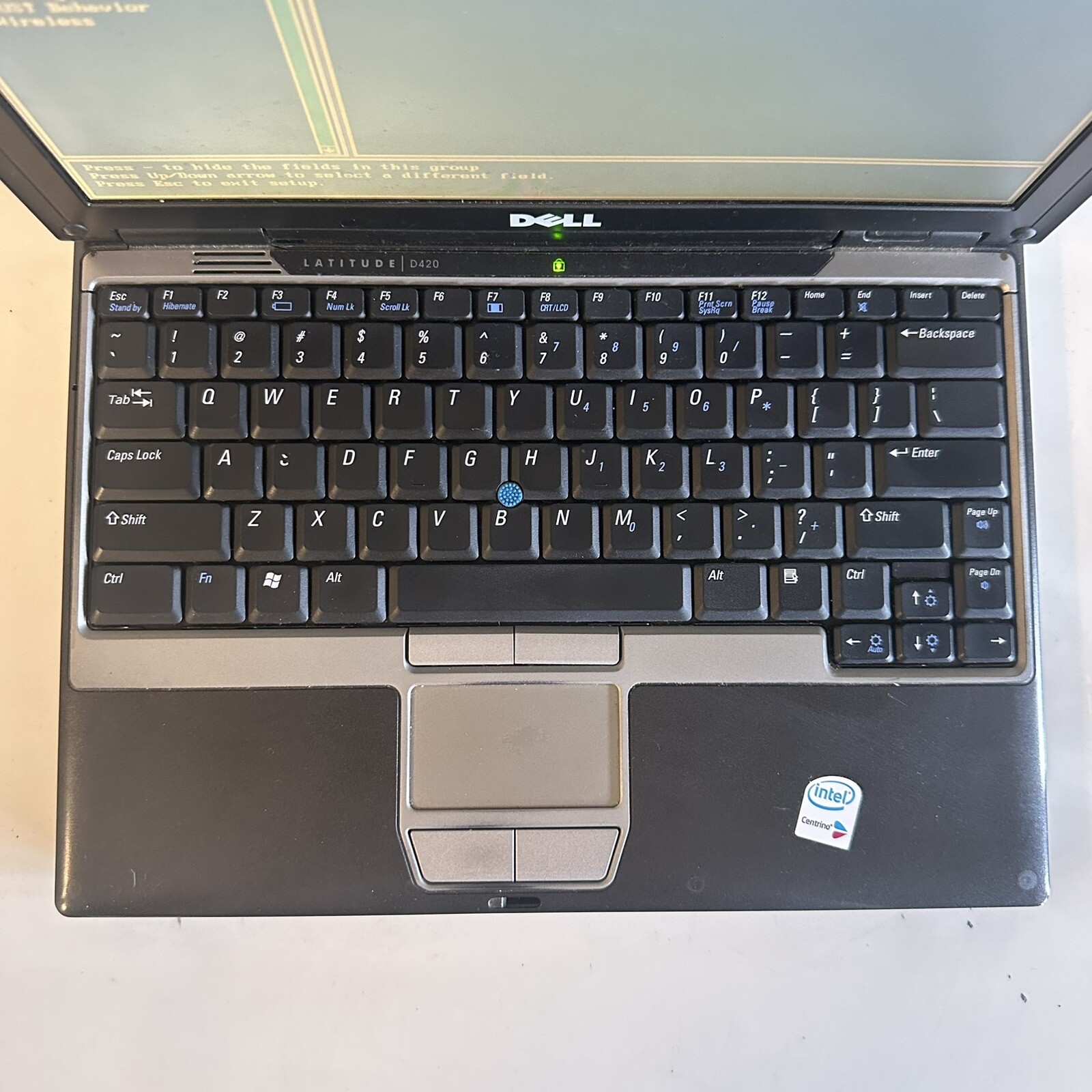 Dell Latitude D420 12.1” Laptop Intel Core 1.06GHz 512MB RAM No HDD