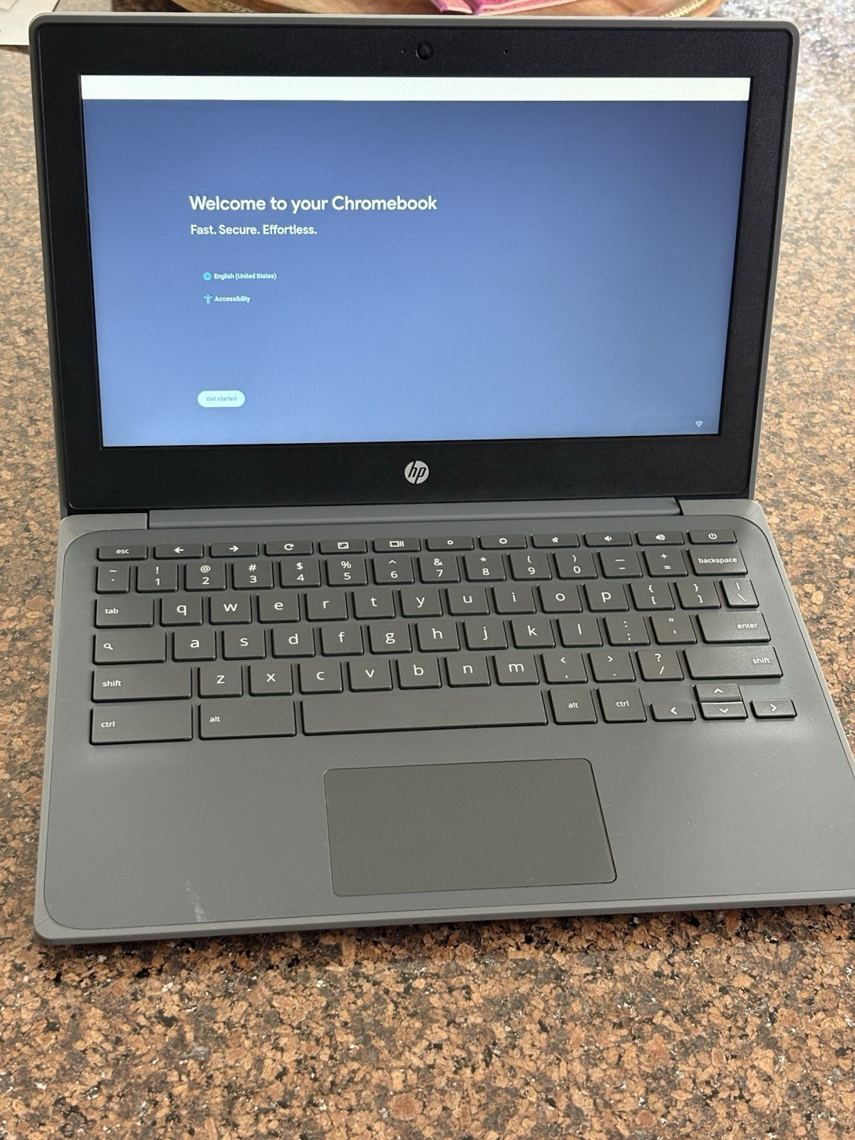 HP Chromebook 12″ Intel Celeron N Chrome OS Gray Webcam Wi-Fi