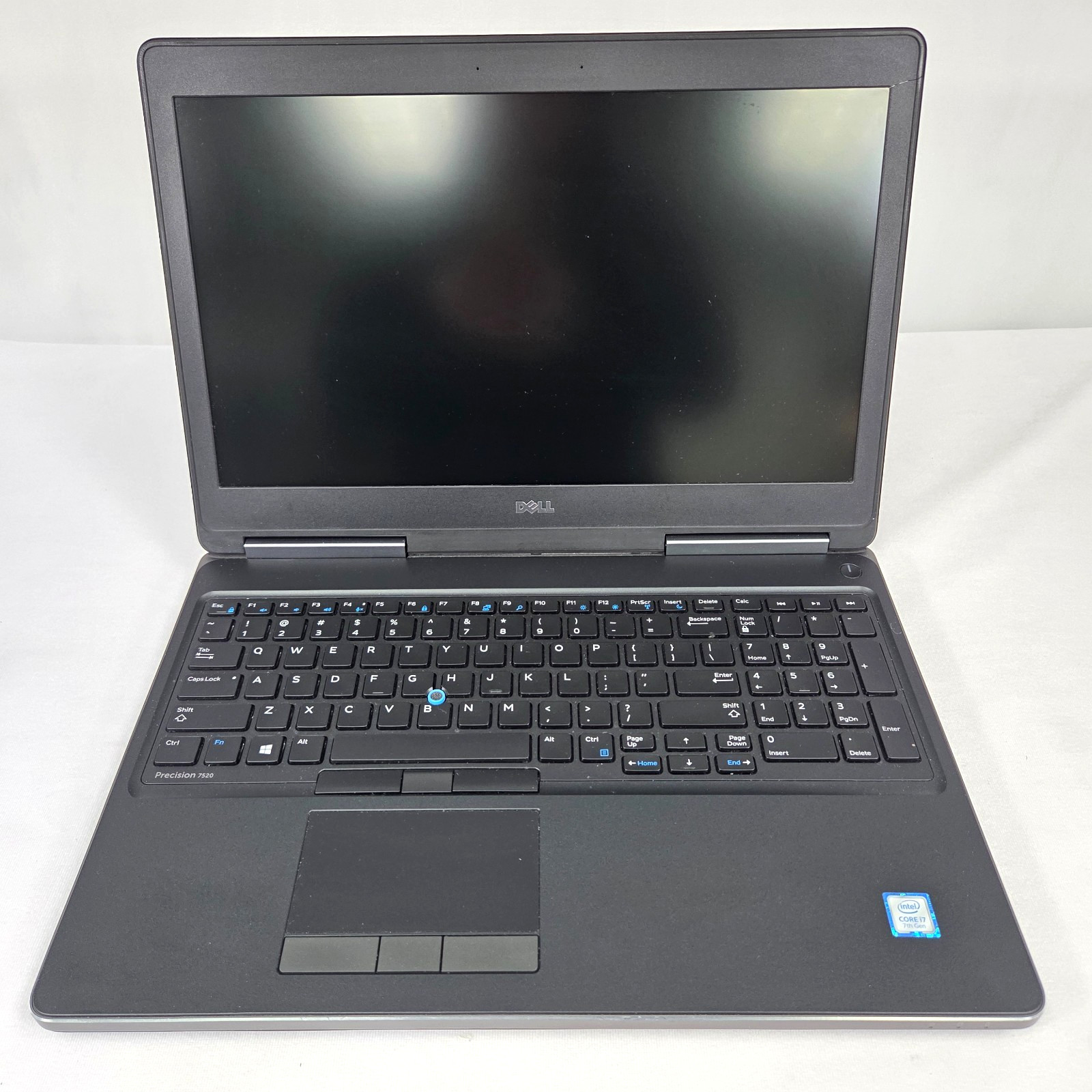 Dell Precision 7520 Workstation Laptop i7‑7820HQ 16GB 256GB SSD 4‑Core Win11