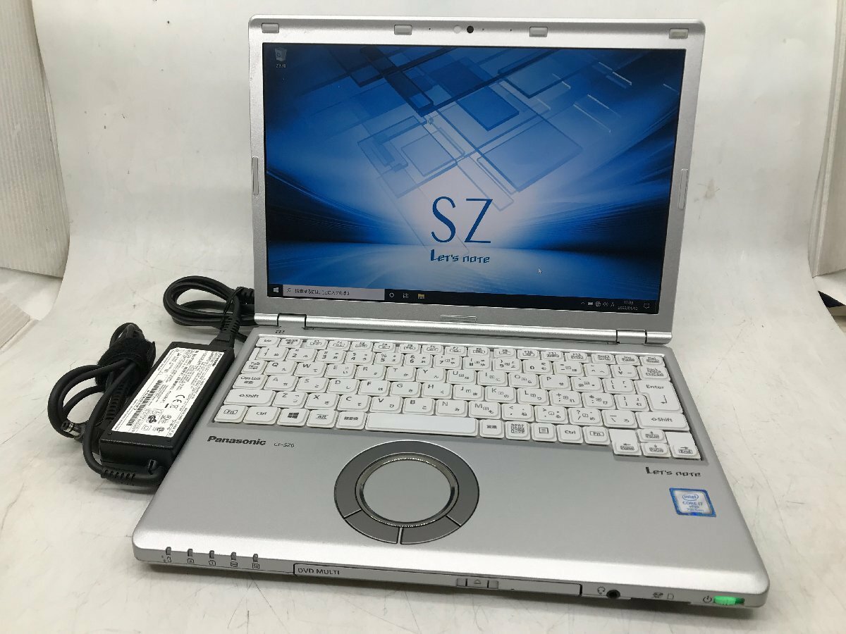 Panasonic Let’snote CF-SZ6 Core i7-7600U 16GB SSD512GB WiFi DVD Multi Windows10P