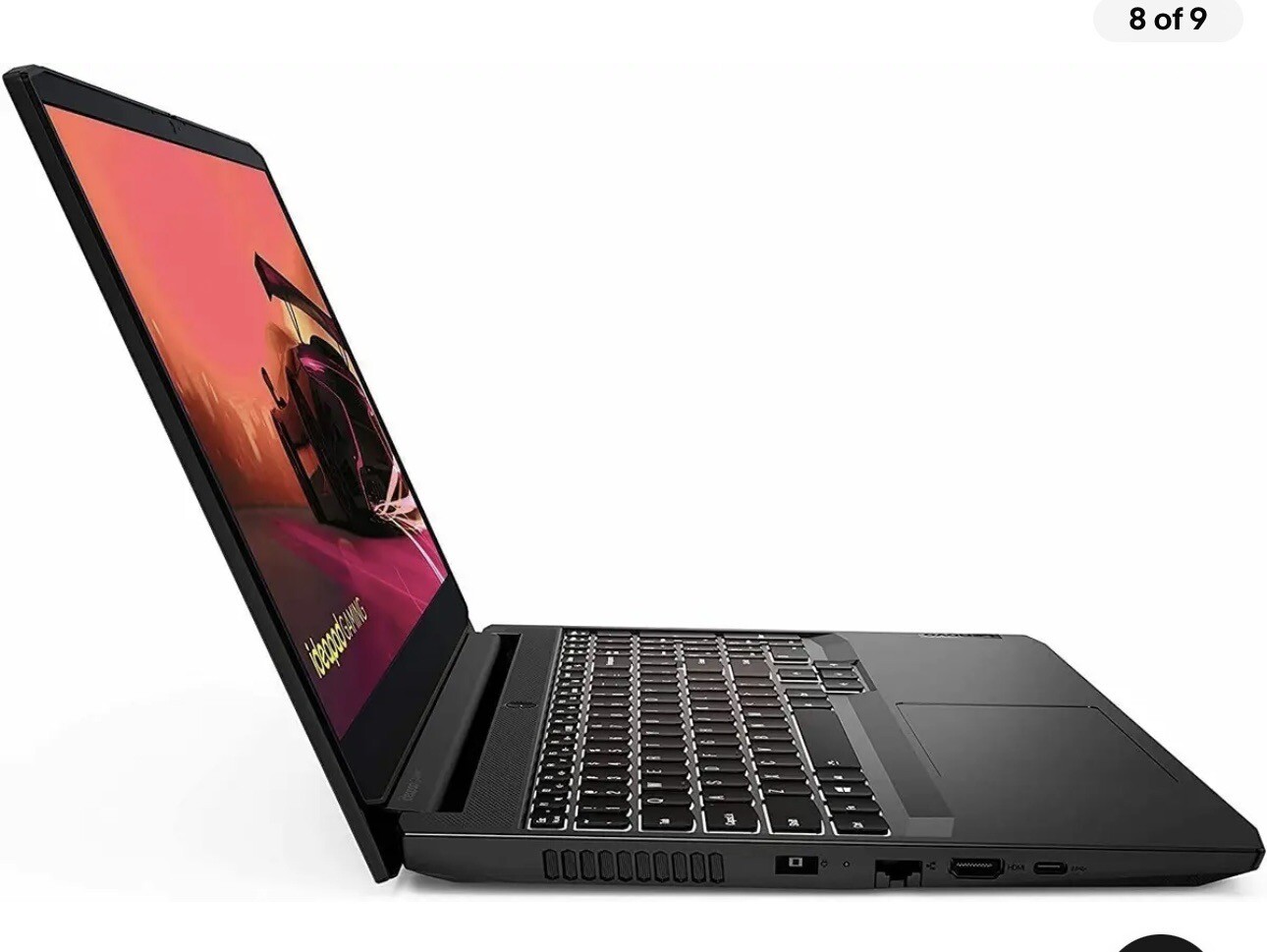 Ideapad Gaming 3 15.6″ FHD 120Hz Gaming Laptop, AMD Ryzen 5-5600H, 16GB RAM 512G
