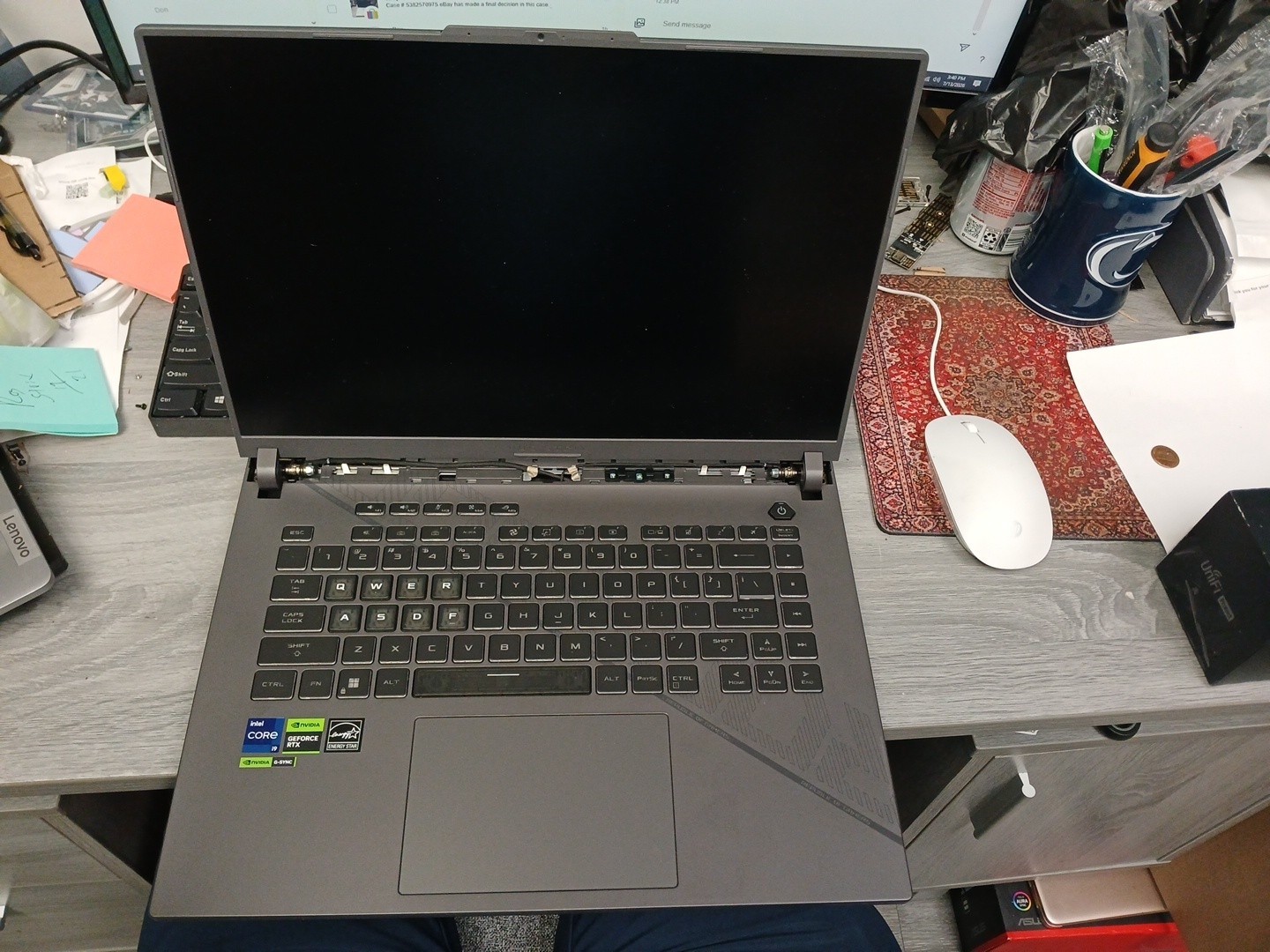 ASUS ROG STRIX G16 G614JIR-MS96 – i9 14th – NO RAM – No Drives – Parts 21