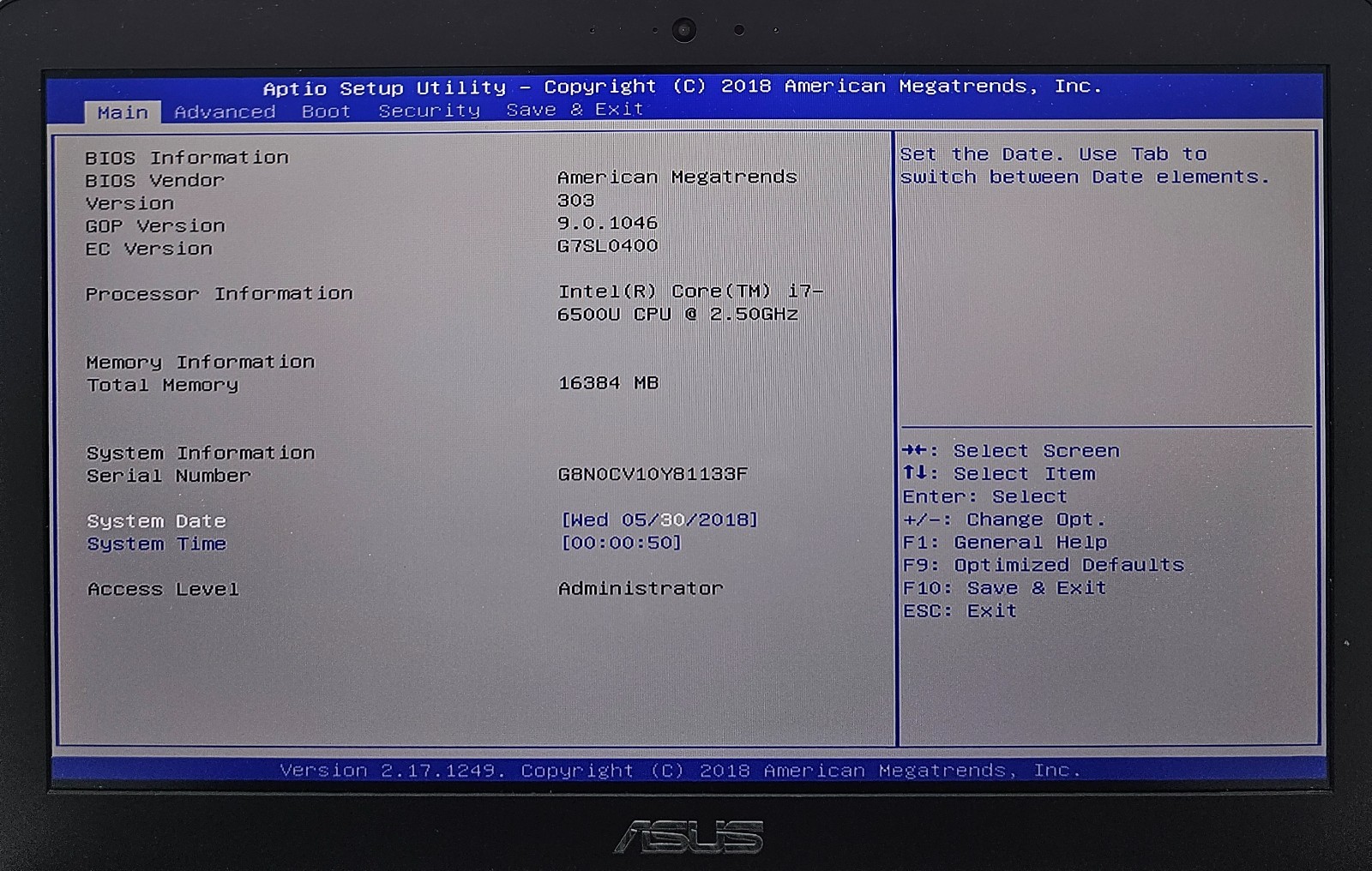 ASUS ZenBook UX510U 15.6″ Laptop Intel Core i7-6500U 16GB Ram NO HD/OS (FL)
