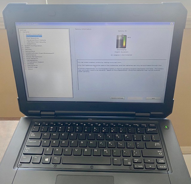 Dell Latitude 5424 Rugged Intel Core i5 vPro 8th Gen,16GB RAM