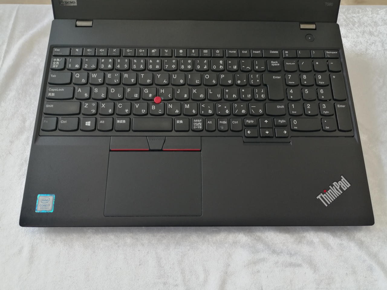Lenovo ThinkPad T580 i7 GeForce MX150 Used Japan Genuine
