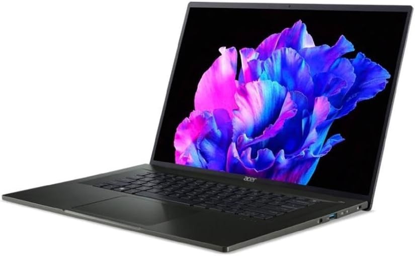 Acer Swift Edge 16 ” WQUXGA OLED AMD Ryzen 7-7735U 16GB 1TB SSD W11H Laptop, BK