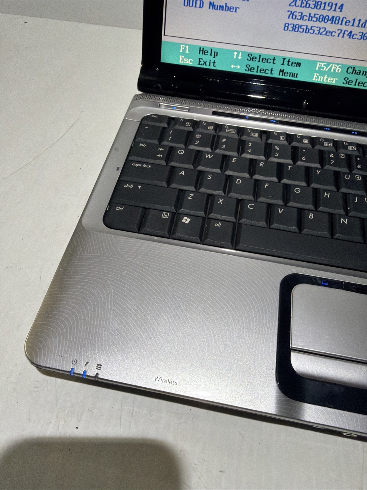 Hp Pavilion DV2000 14″ Laptop Mobile AMD Sempron 512MB Ram NO Drives Boots Bios