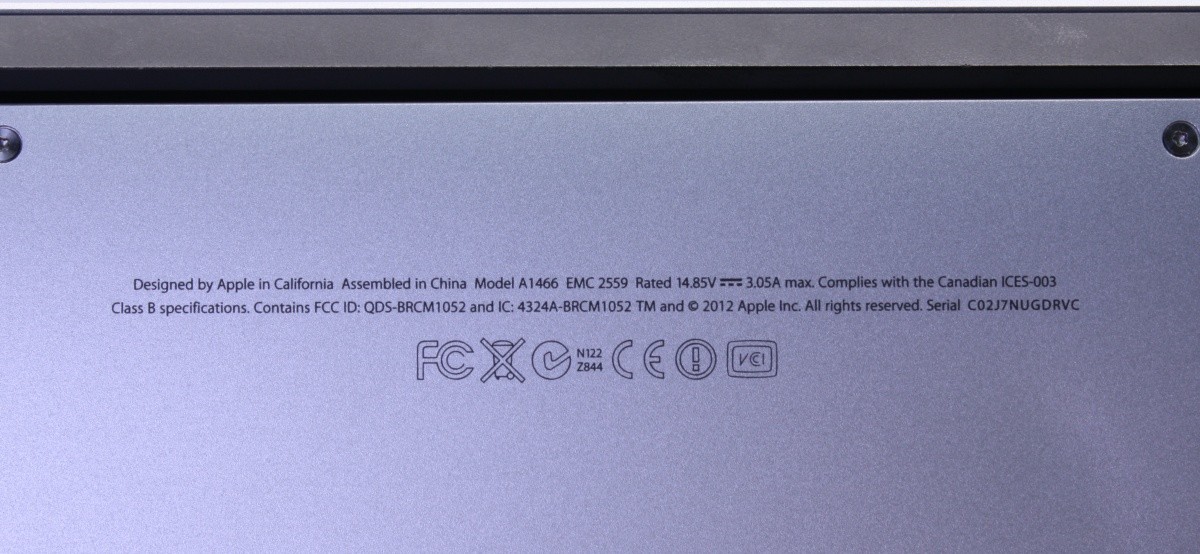 Apple MacBook Air 13″ Laptop A1466 Mid-2012 i5-3427U 1.8GHz 4GB RAM 128GB SSD…
