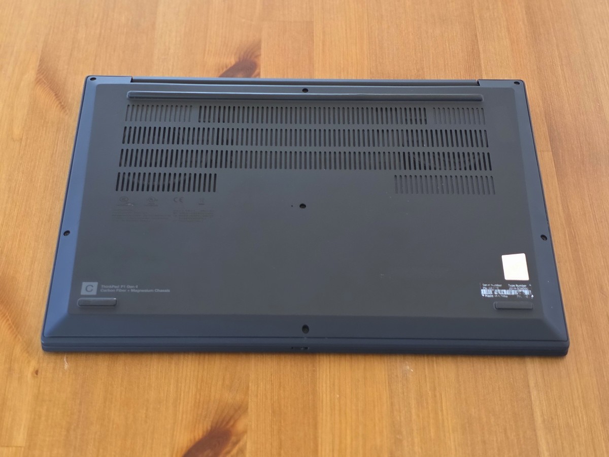 Lenovo ThinkPad P1 Gen 4 i7-11850H 32GB 16″ 2560×1600 NVIDIA RTX 3080 1TB SSD