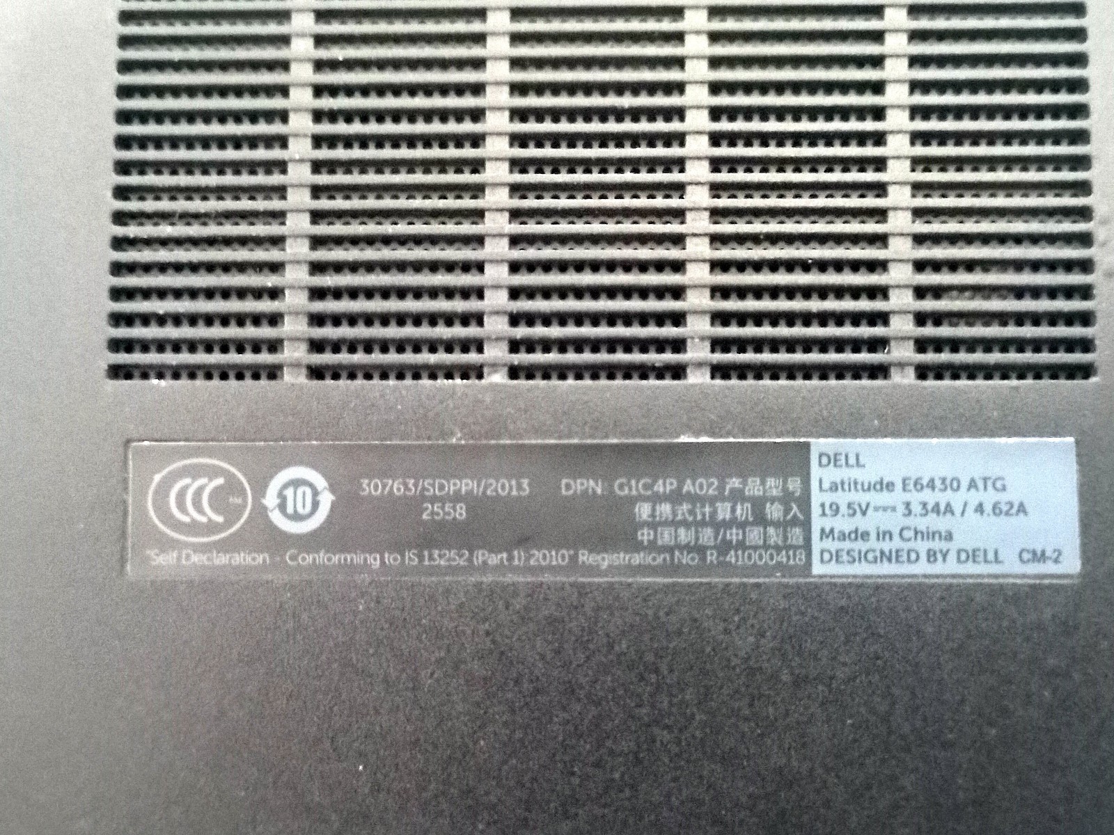 Dell E6430 ATG Laptop with Charger 16GB RAM 500GB SSD 4C CPU