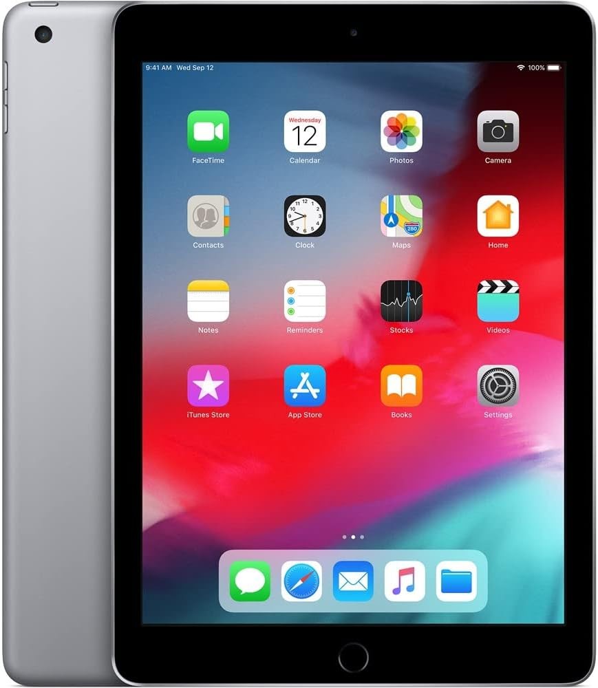 Apple iPad 6th Gen 32GB Space Gray Wi-Fi MR7F2CL/A (A1893)