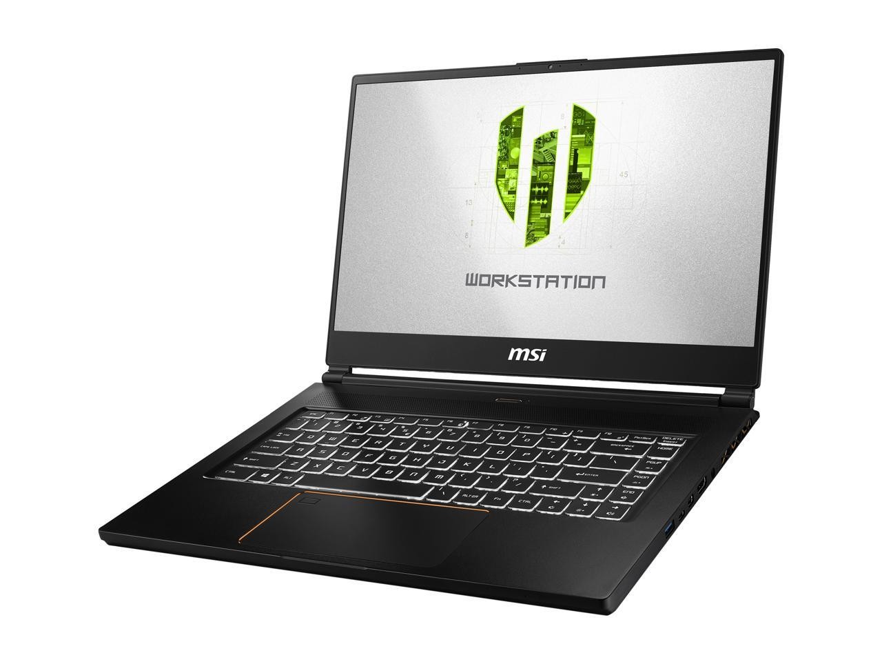 MSI WS Series WS65 9TL-686 Mobile Workstation Intel Core i7 9th Gen 9750H (2.60