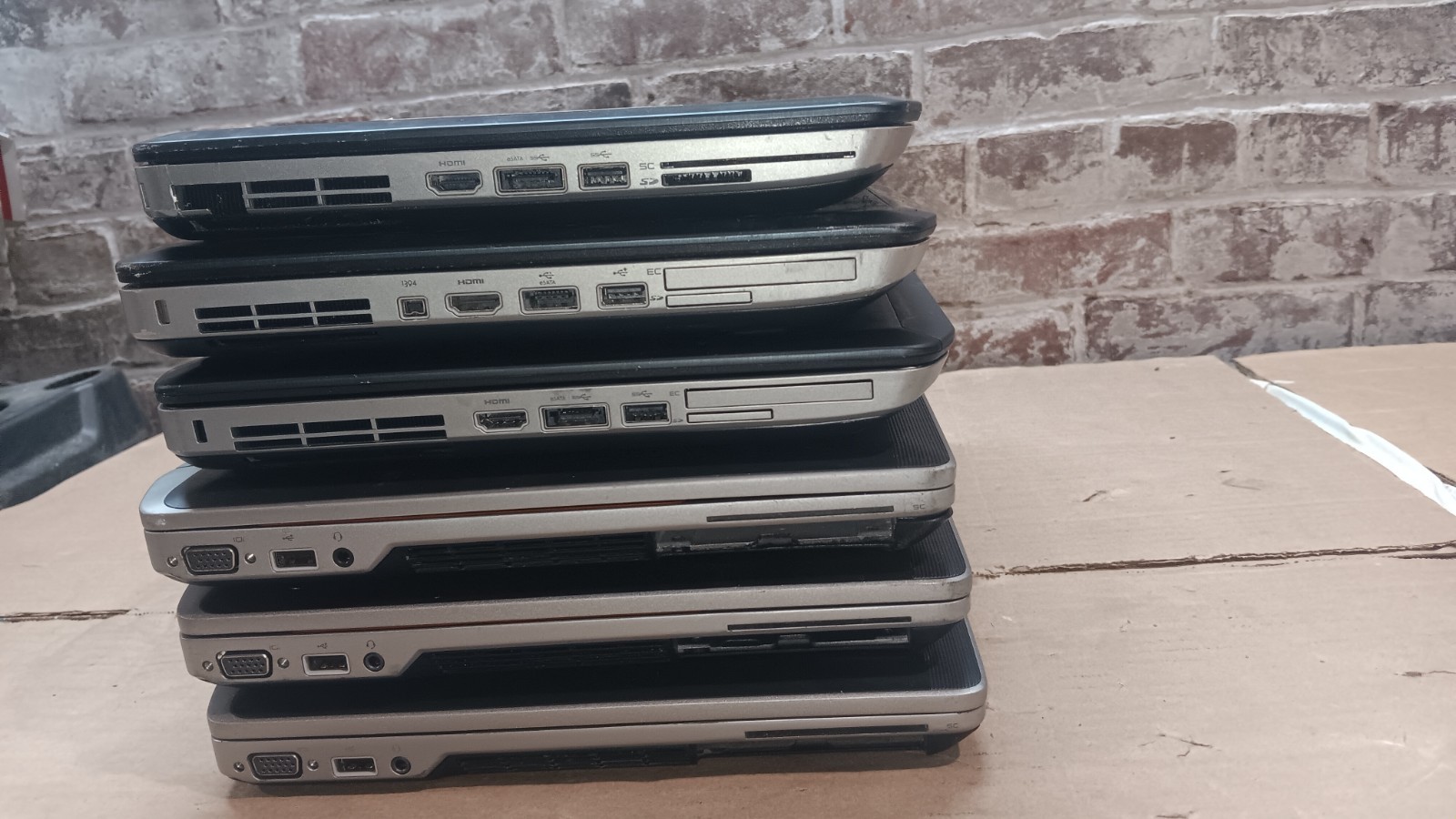 Lot of 6 Dell Latitude E6520 E5530 E5430 Laptops Core i5, i7 -15.6″ LCD screen
