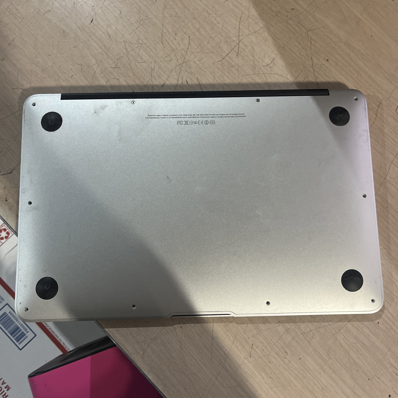 APPLE MACBOOK AIR 11″ MID-2012 CORE I5-3317U 1.7GHZ 4GB RAM