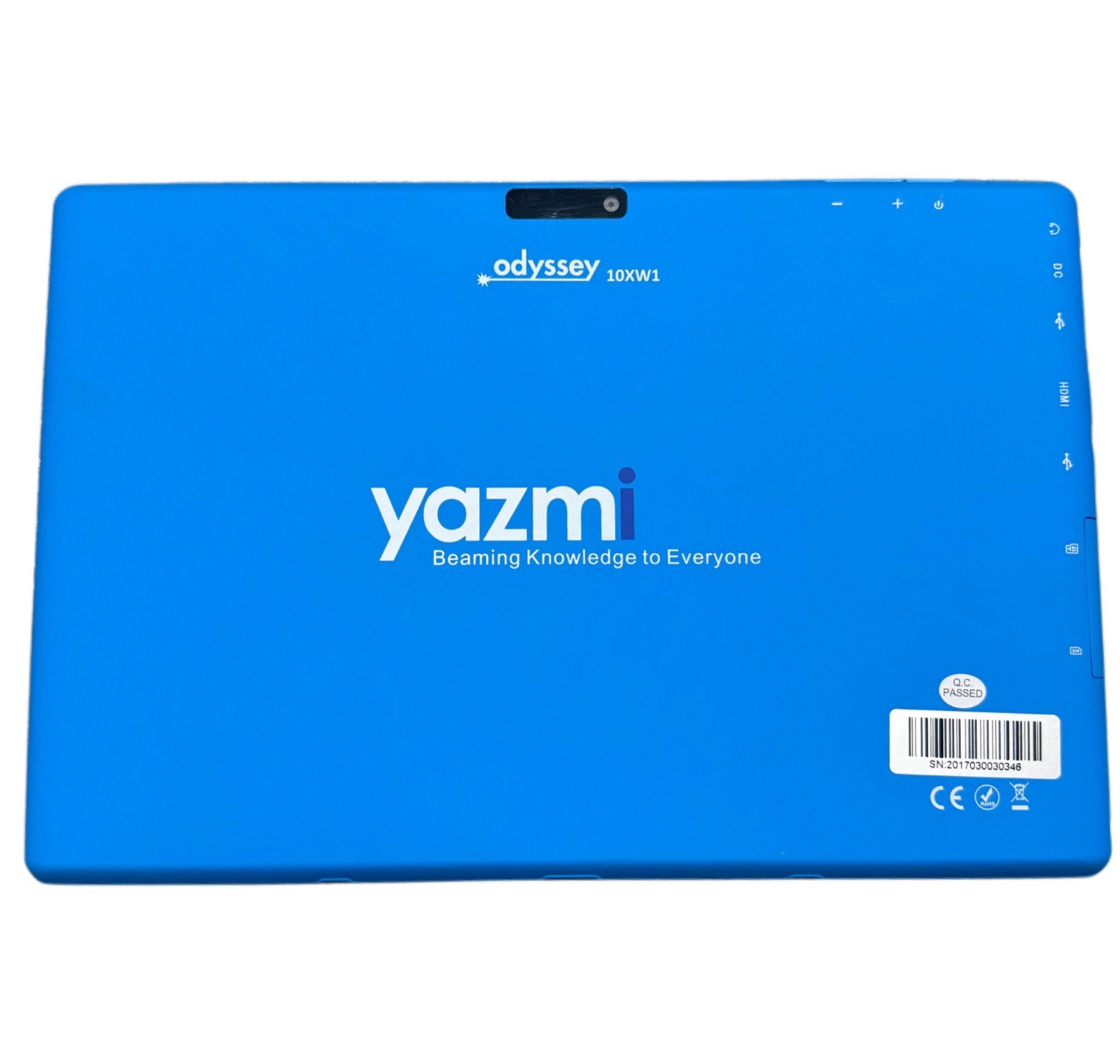 Yazmi Odyssey 10XW1 10.1” Windows 10 Tablet Detachable Keyboard Case 2GB Ram 32G