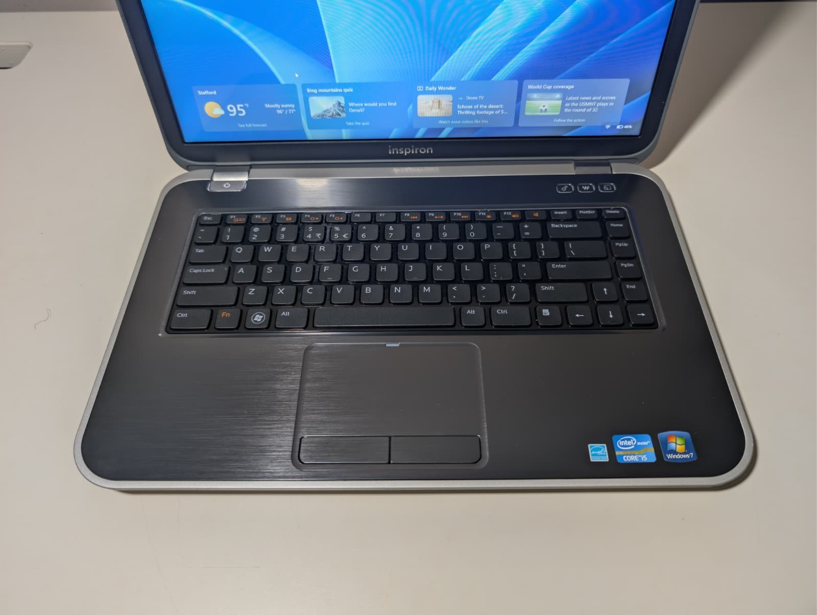 15.6″ Dell Inspiron 5520 | i5 3rd Gen 8GB RAM 128GB SSD | Windows 11 DVD+RW