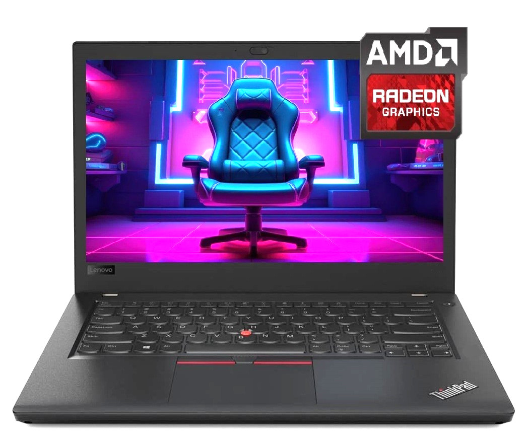14″ Lenovo ThinkPad Laptop: Ryzen 5 Pro-2500U, 8GB RAM – 256GB SSD, Zorin O.S!