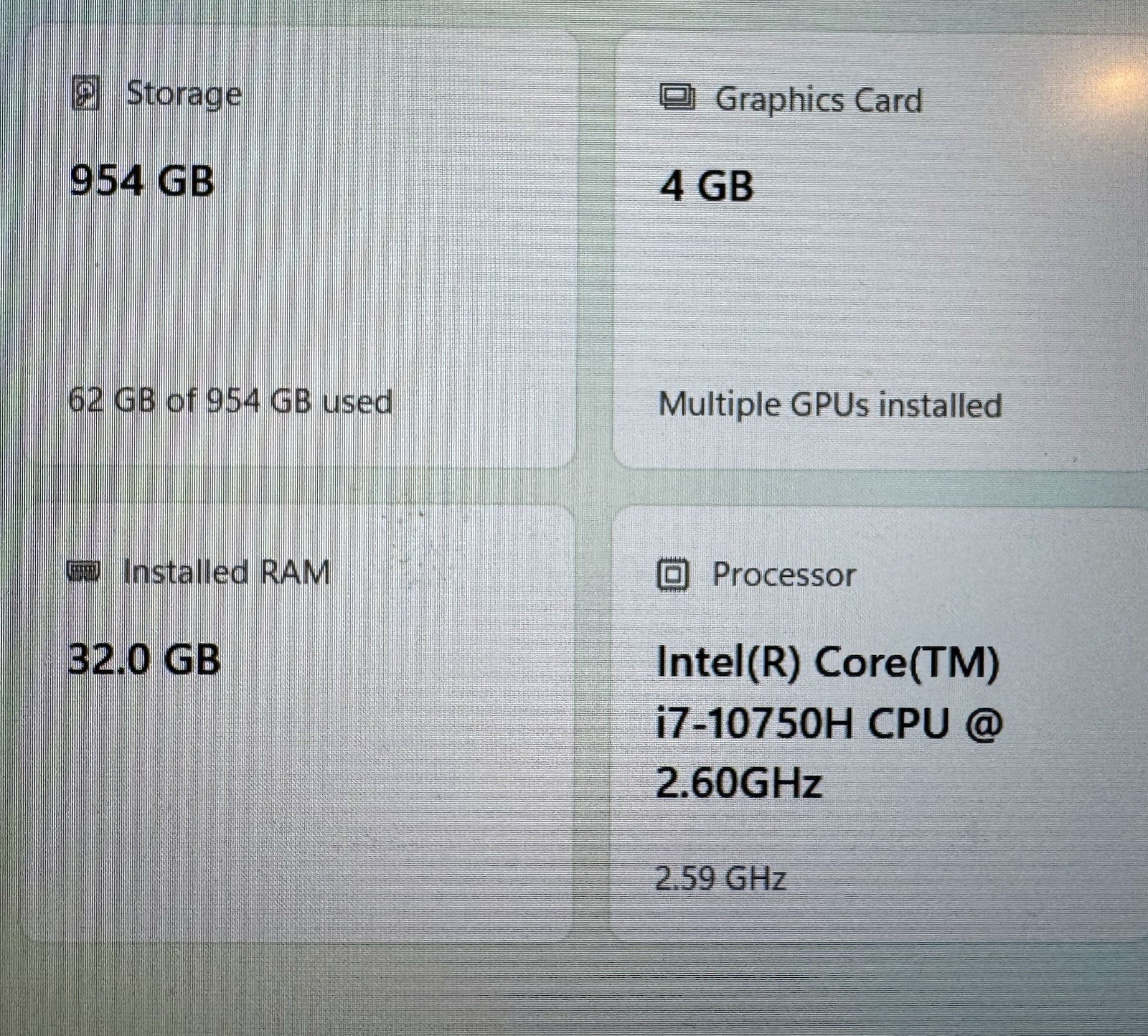 ThinkPad P15 Gen 1 i7-10750H 32GB 1TB Quadro T2000 FHD Win11 with Charger