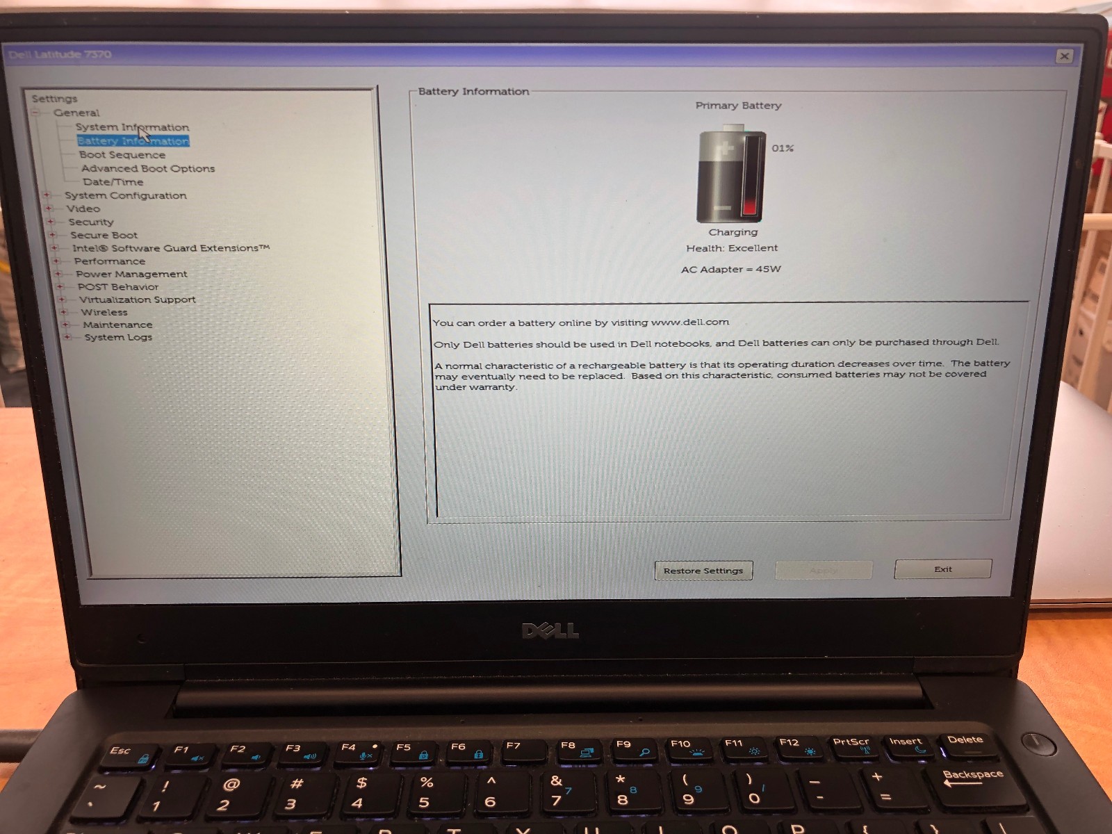 Dell Latitude 7370 13.3″ Laptop w/ Intel Core m5-6Y54 1.1GHz CPU 8GB RAM No SSD