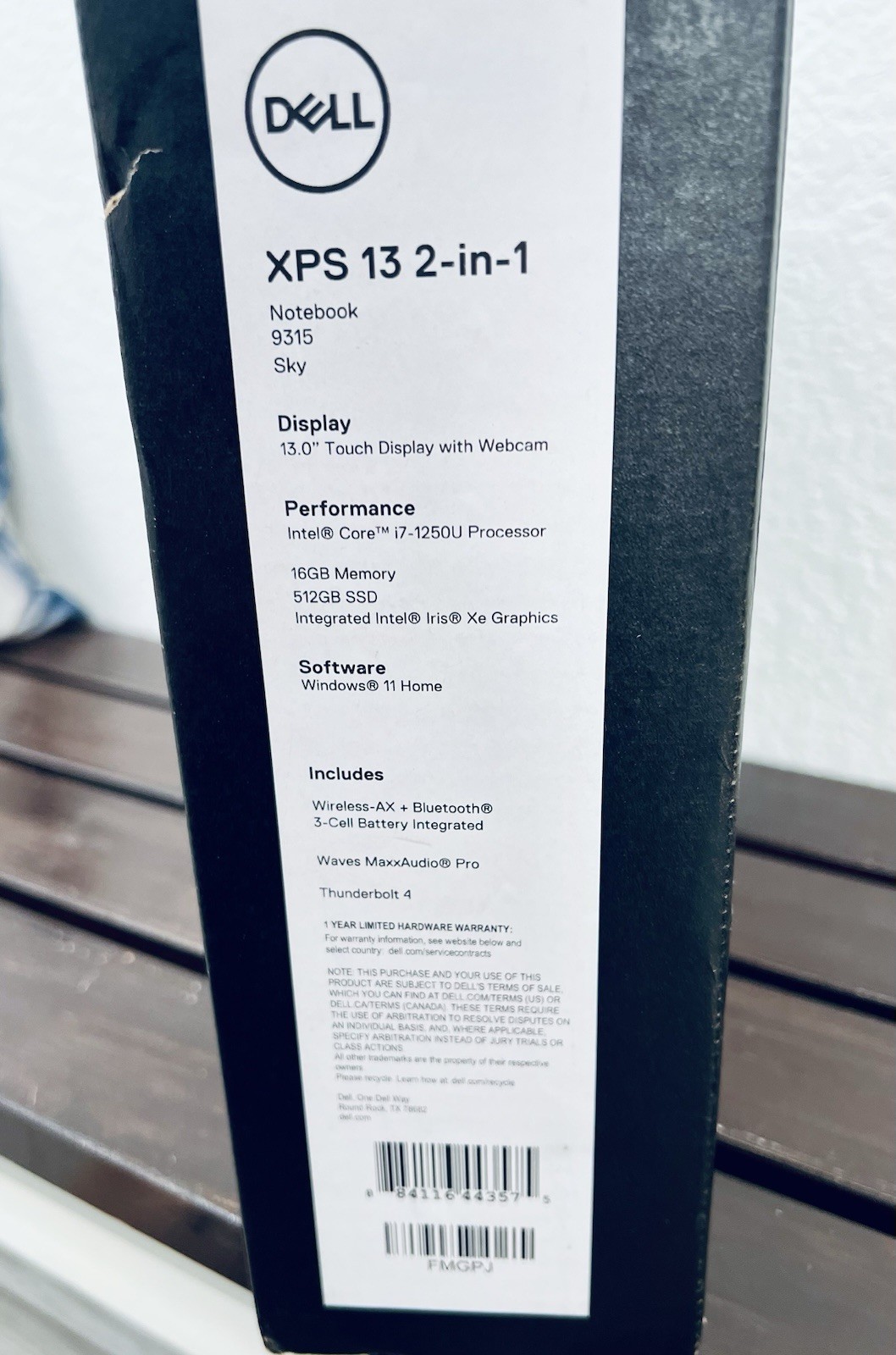 Dell XPS 13 9315 (2-in-1) QHD+ TOUCH 1.1 GHz i7-1250U 16GB 1TB SSD