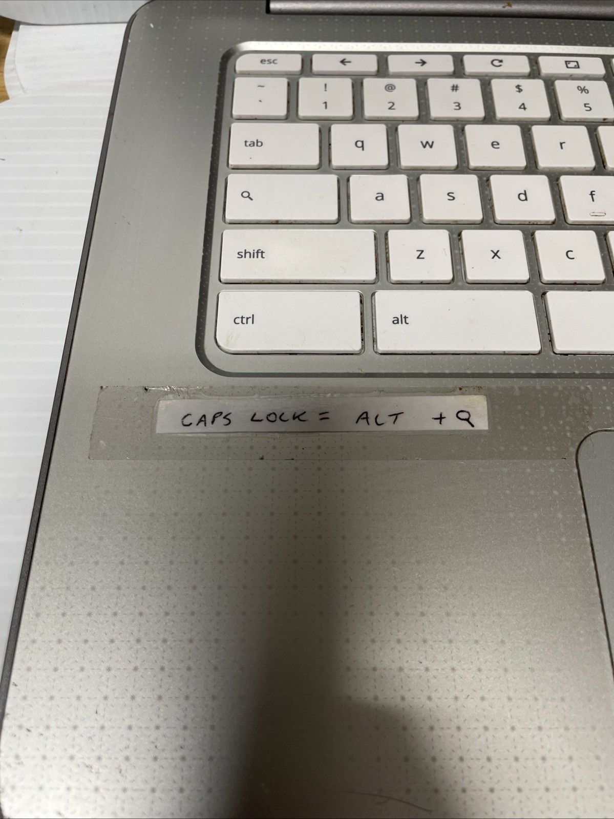HP Chromebook 14-ak013dx White 14″ Intel NO POWER CORD UNTESTED FOR PARTS ONLY
