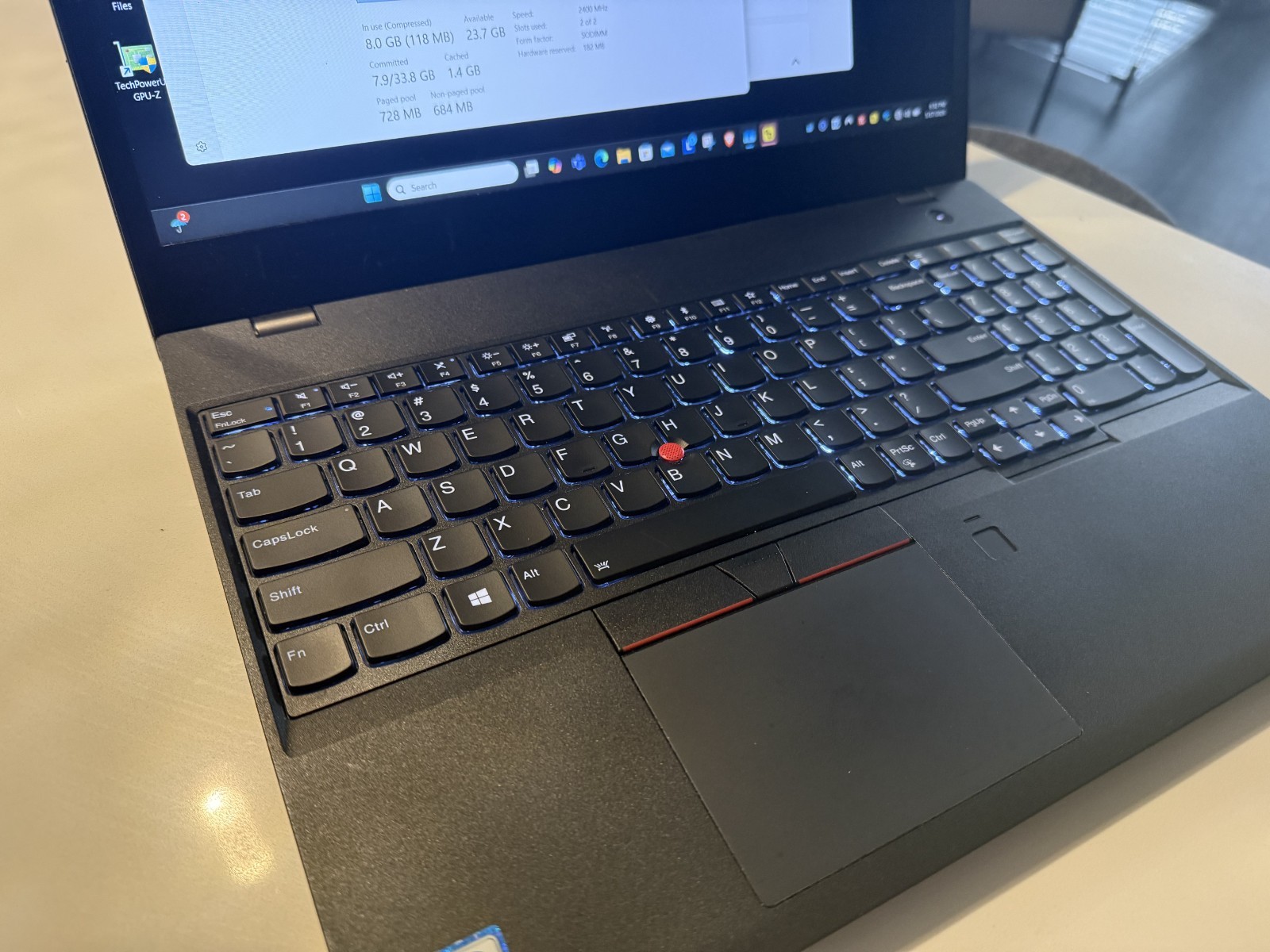 Lenovo ThinkPad P52S, 15.6″, Core i7, 512GB SSD, Win11, New Battery, 32GB DDR4!