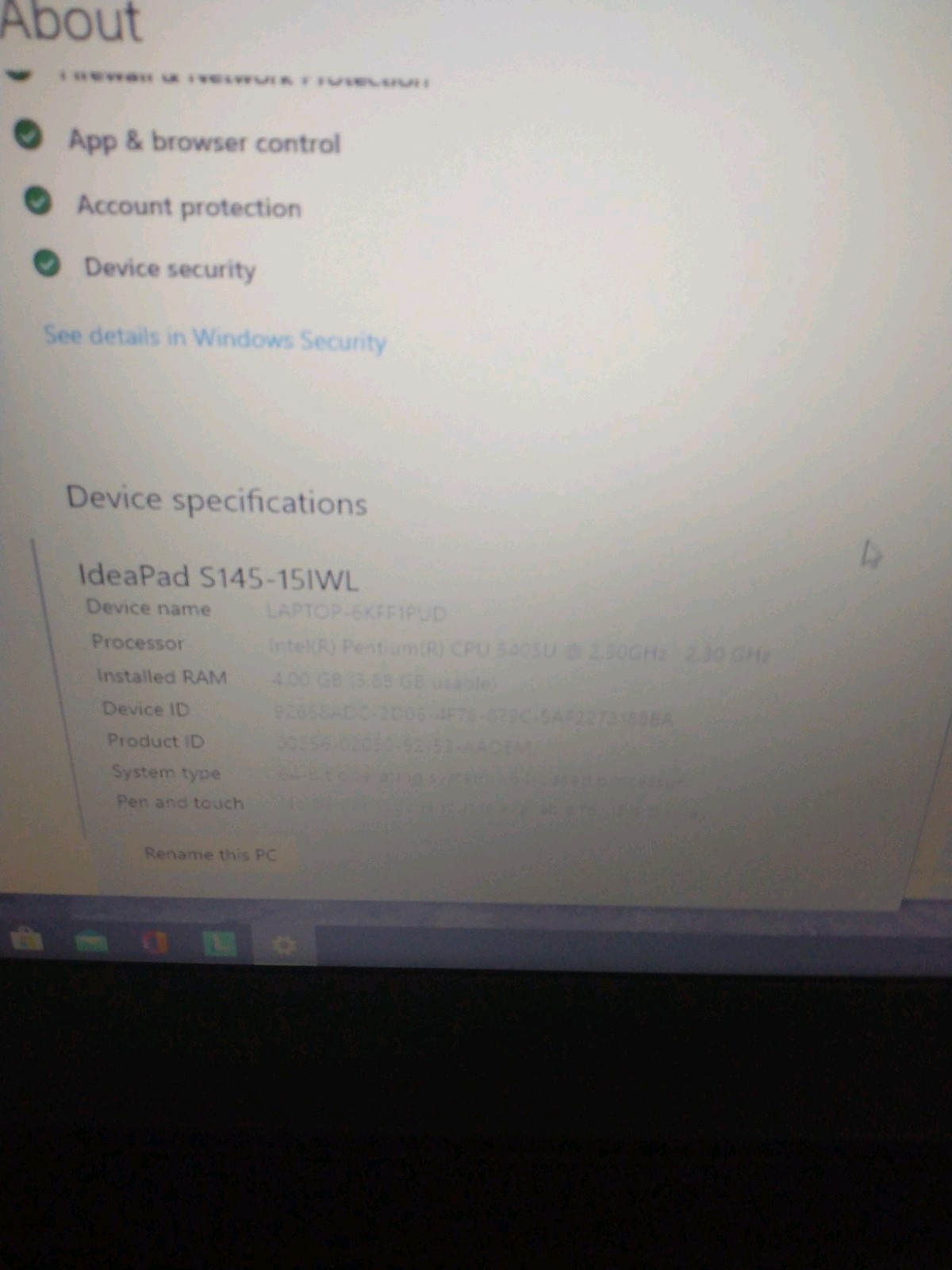 Lenovo IdeaPad S145 15.6″ (128GB SSD,Intel Core i3-1005G1, 1.2GHz, 4GB RAM)…