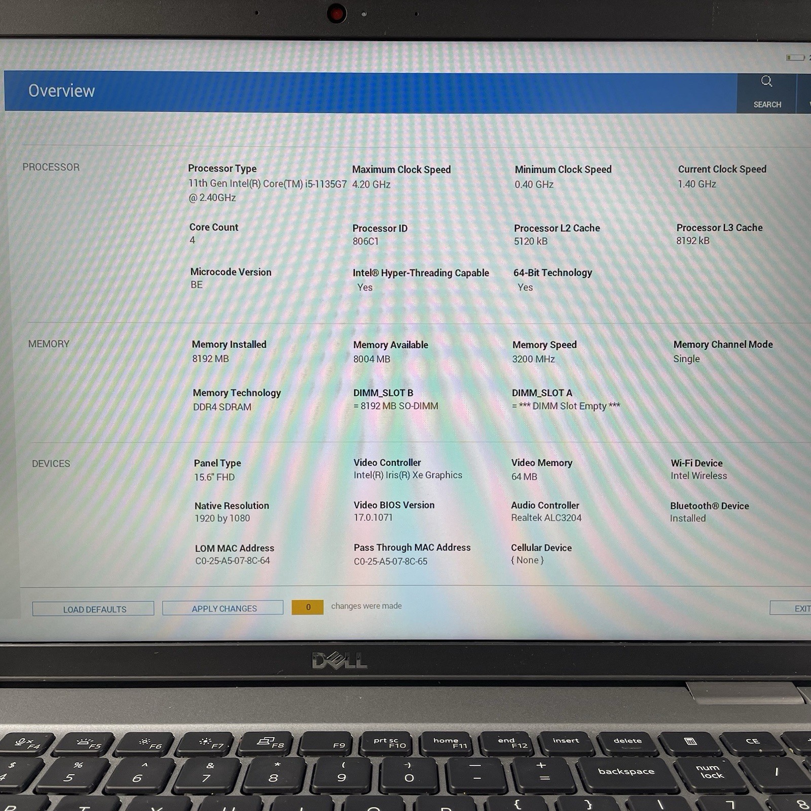 Dell Latitude 5520 15.6″ i5-1135G7 2.4GHz 8GB RAM No SSD/OS/AC – Scratched Paint
