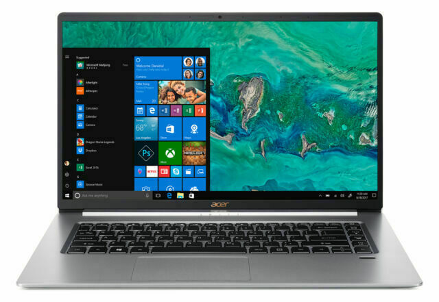 Acer Swift 5 SF515 15.6″ (512GB SSD, Intel Core i7 8th Gen., 4.60 GHz, 16GB)…