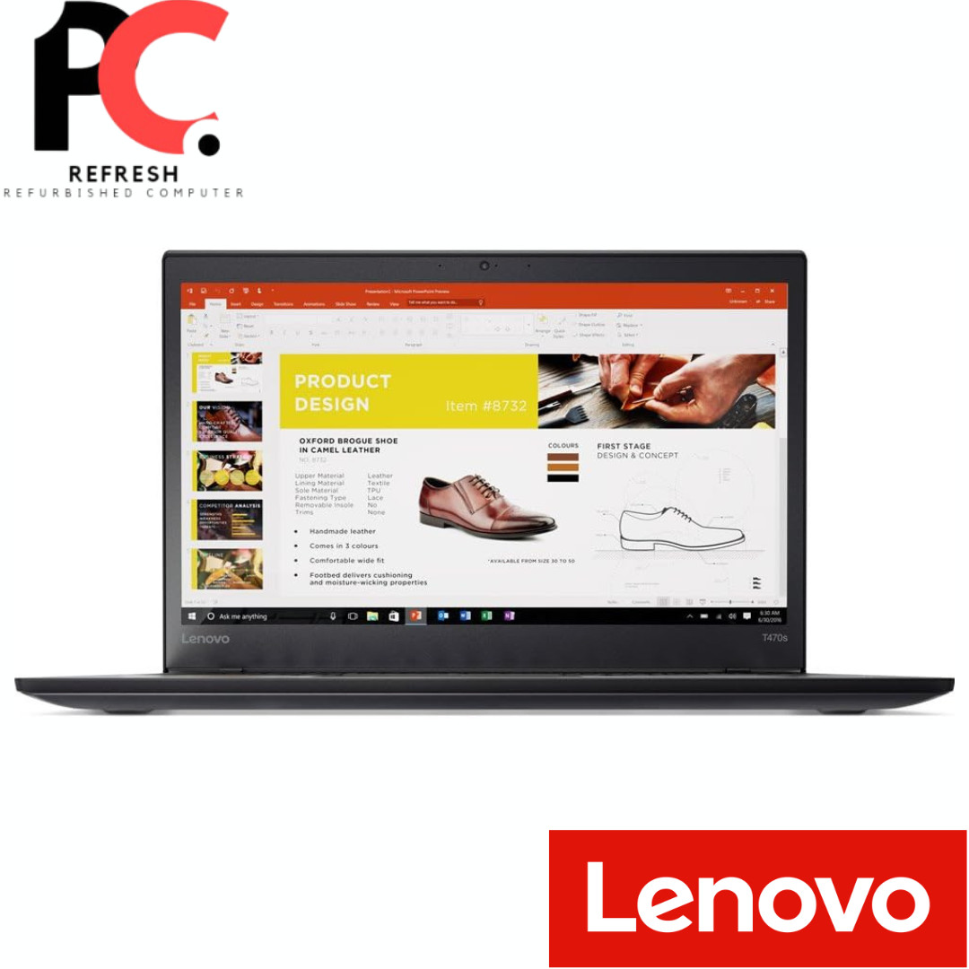 Lenovo ThinkPad T470s, i5-7300U 16GB 512GB SSD 14″ FHD Windows 10 Pro Ultrabook