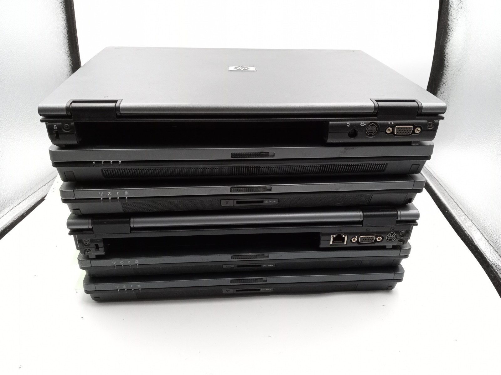 Lot of 6 – HP Compaq 6910p 6515b nc6400 14″ Laptops – PARTS / REPAIR -RR