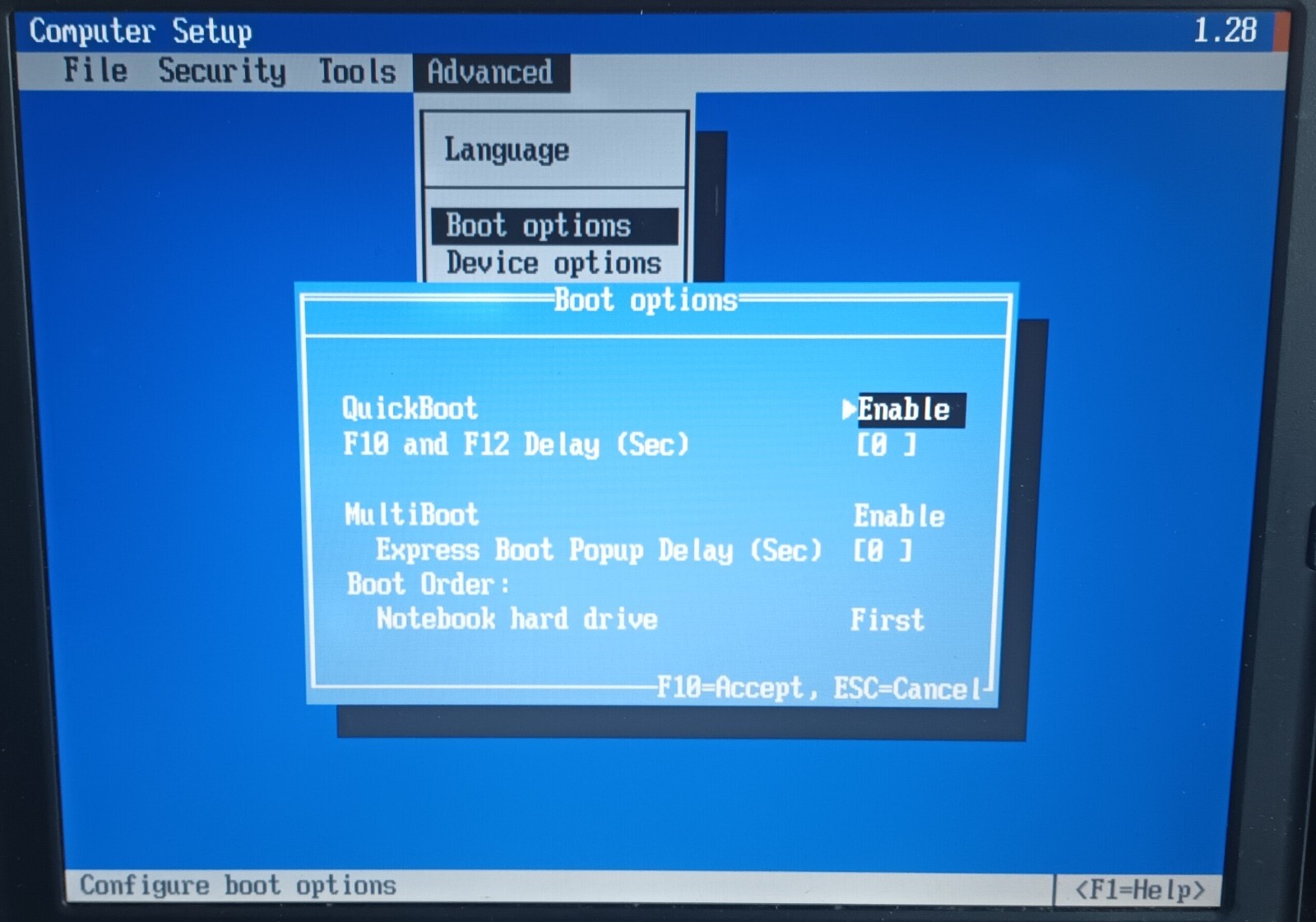 Compaq nc4010 Laptop 358809-001 12.1″ 512MB 60GB Wi-Fi Windows XP ATI Radeon